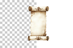 Ornate Vintage Paper Scroll Clipart Bundle - CraftNest - Digital Crafting and Art