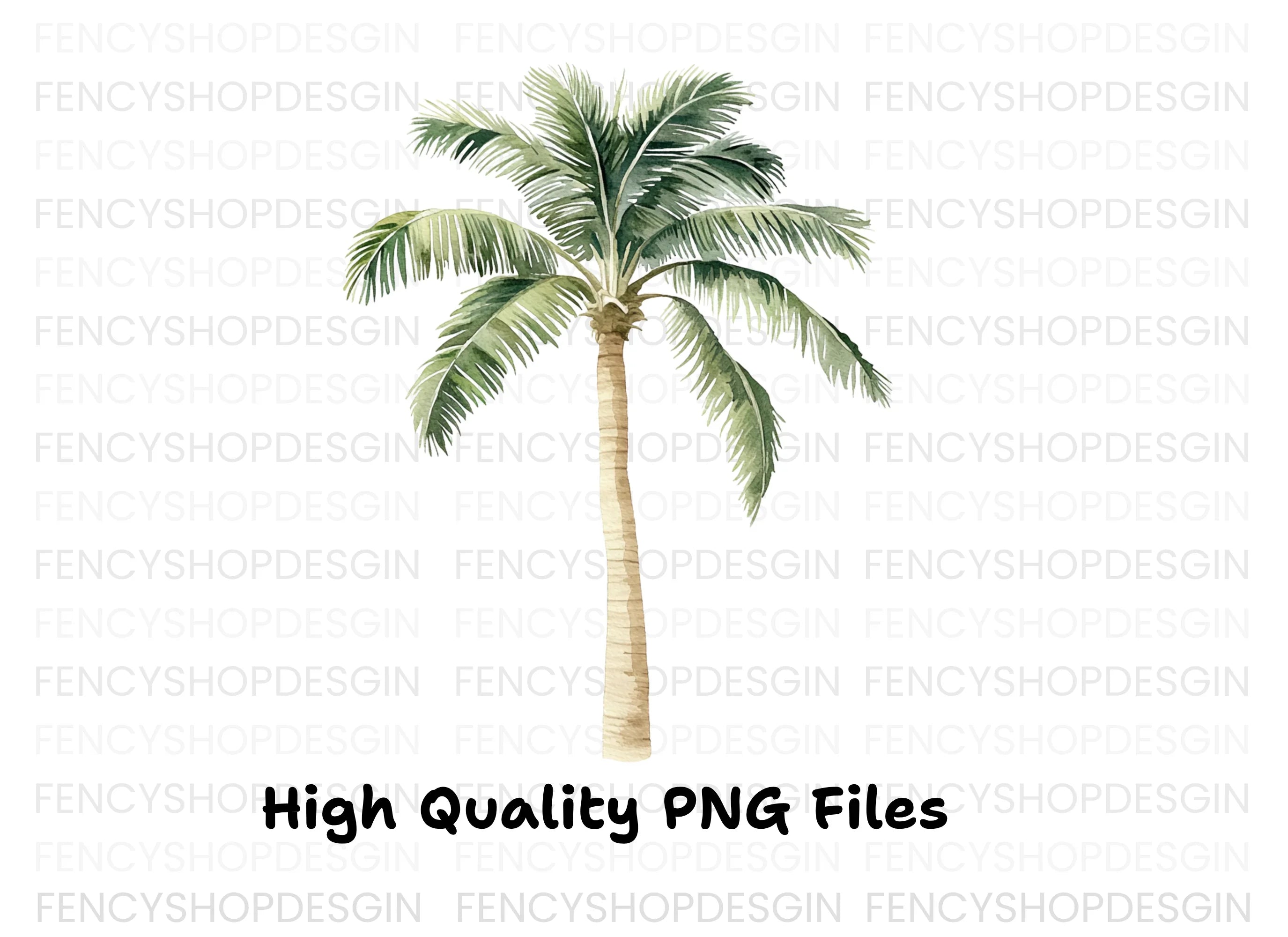 Palm Trees Clipart Bundle