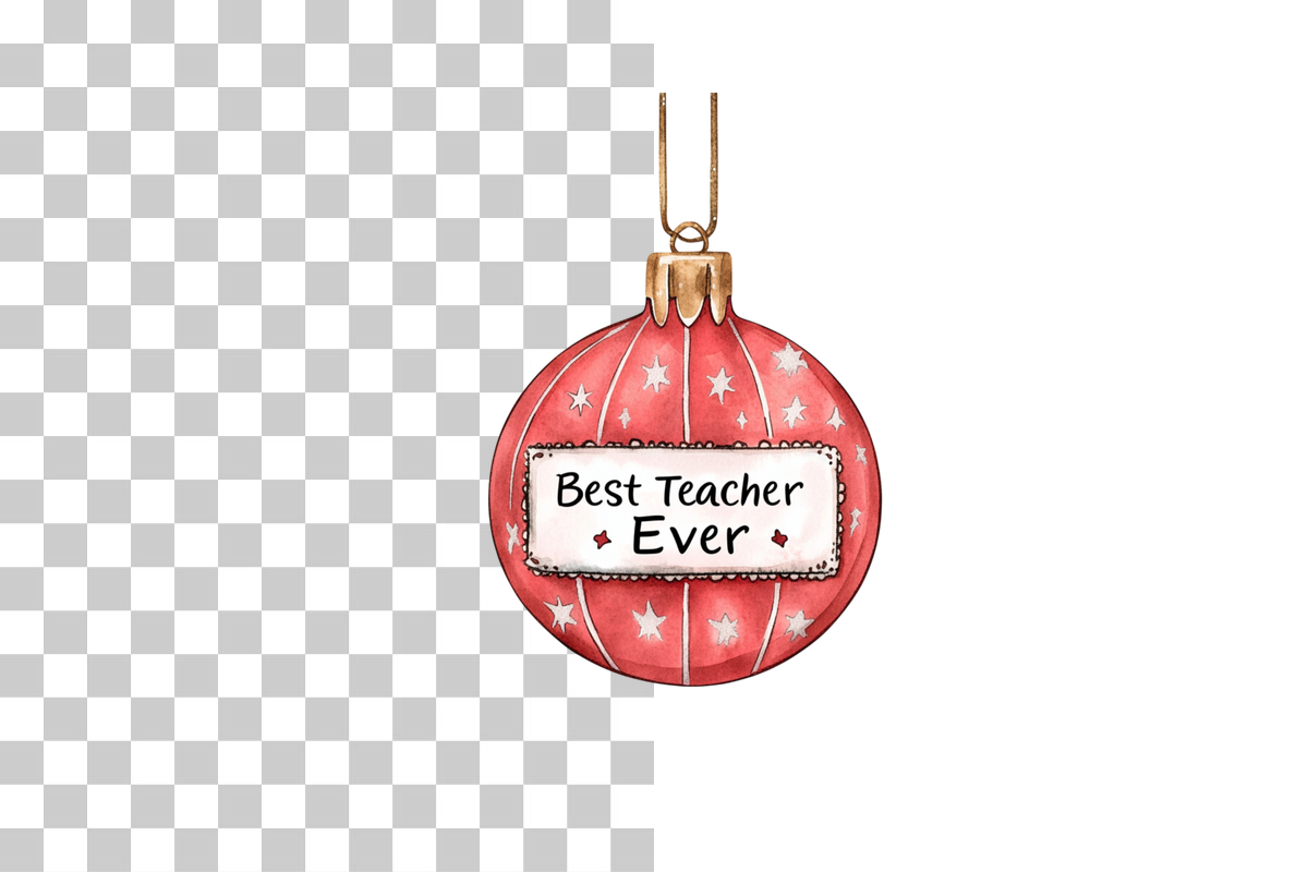 Best Teacher Ever Clipart Bundle
