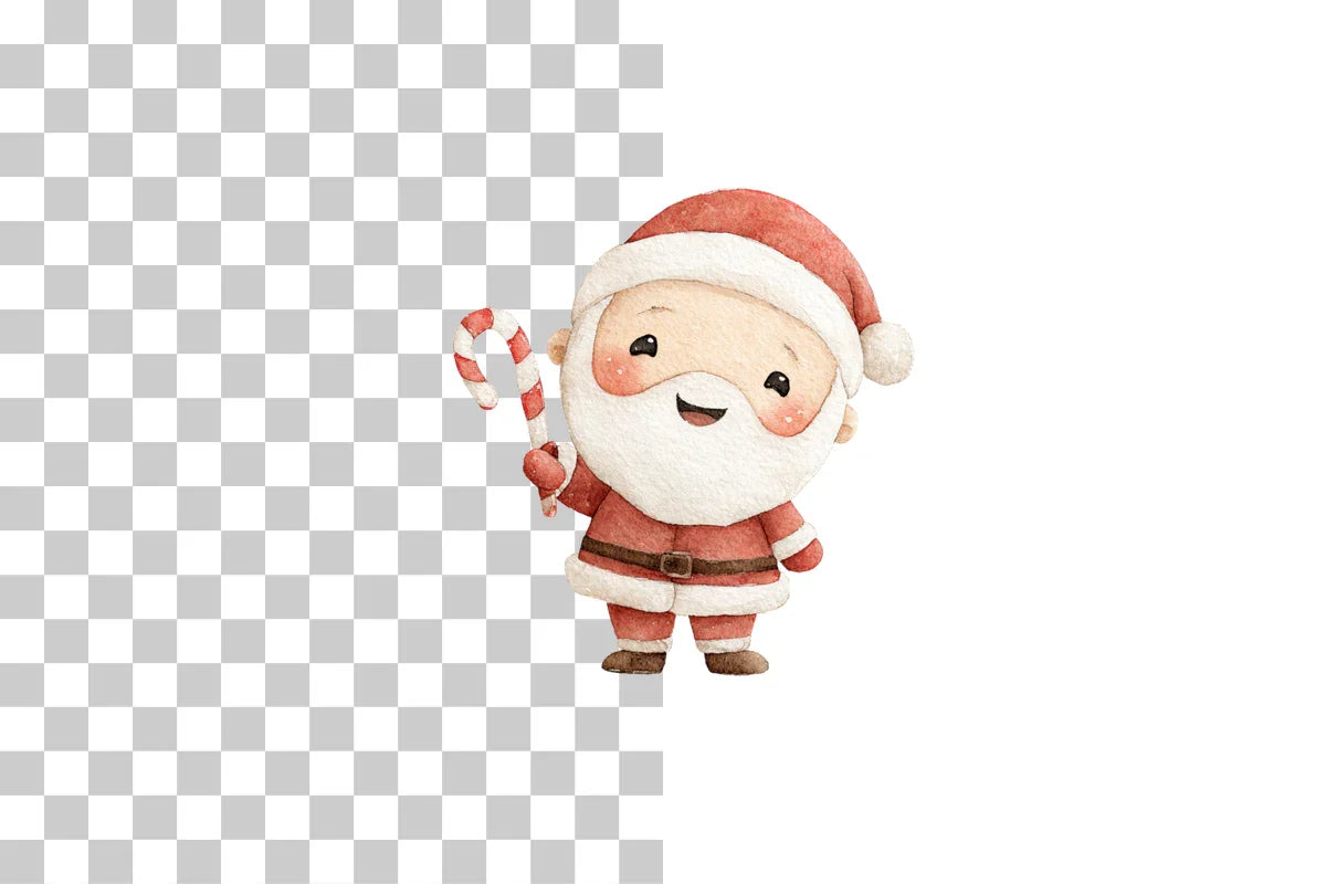 Cute Baby Santa Claus Clipart Bundle - CraftNest - Digital Crafting and Art