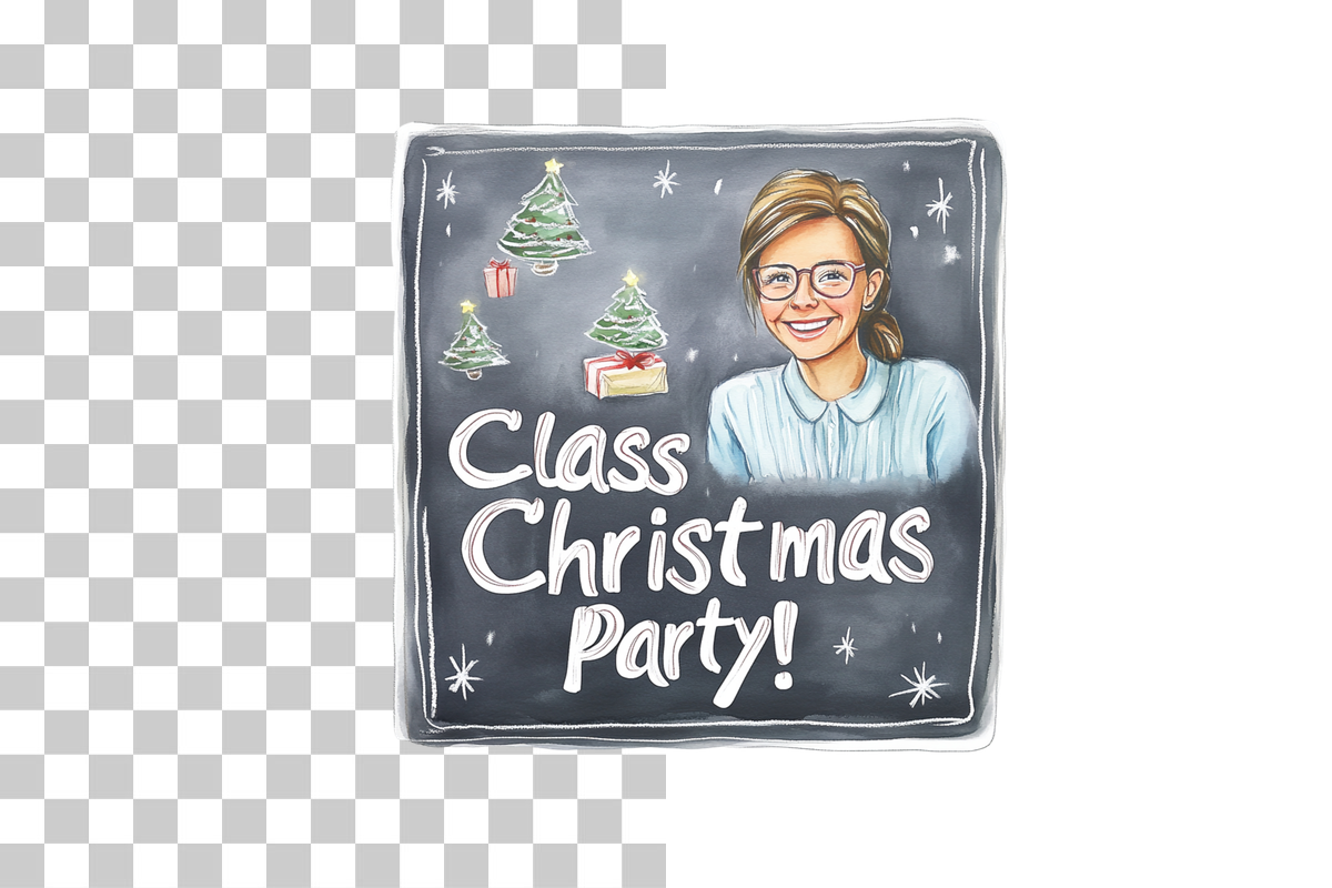 Holiday Christmas Party Clipart Bundle