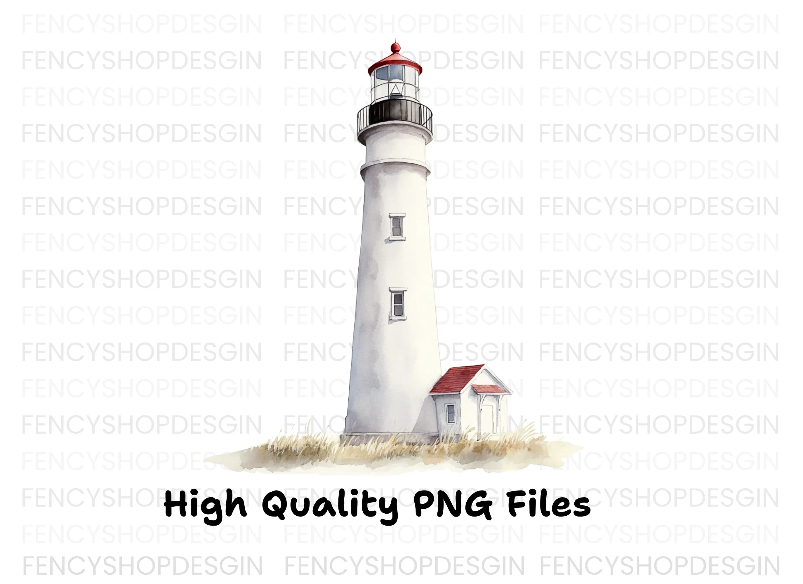 Coastal Lighthouse Clipart Bundle