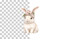 Charming Animals with Lavender Clipart Bundle - CraftNest - Digital Crafting and Art