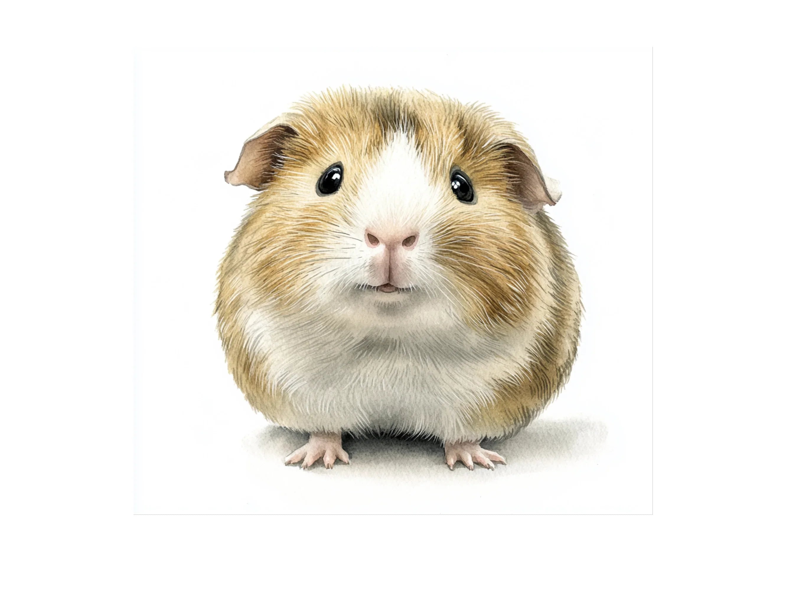 Cute Guinea Pig Clipart Bundle
