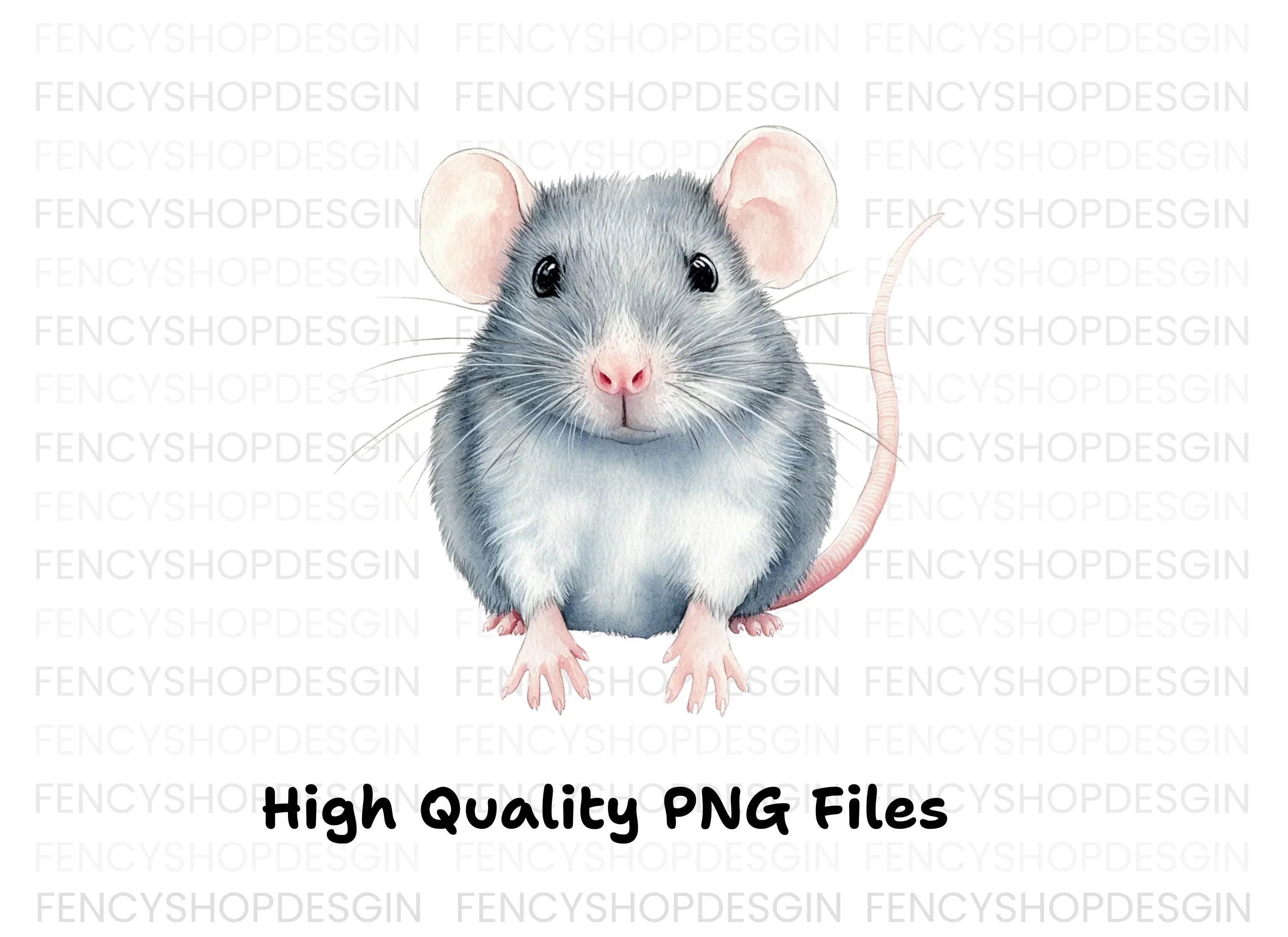 Charming Little Mouse Clipart Bundle