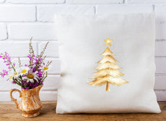 Golden Christmas Tree Clipart Bundle - CraftNest - Digital Crafting and Art