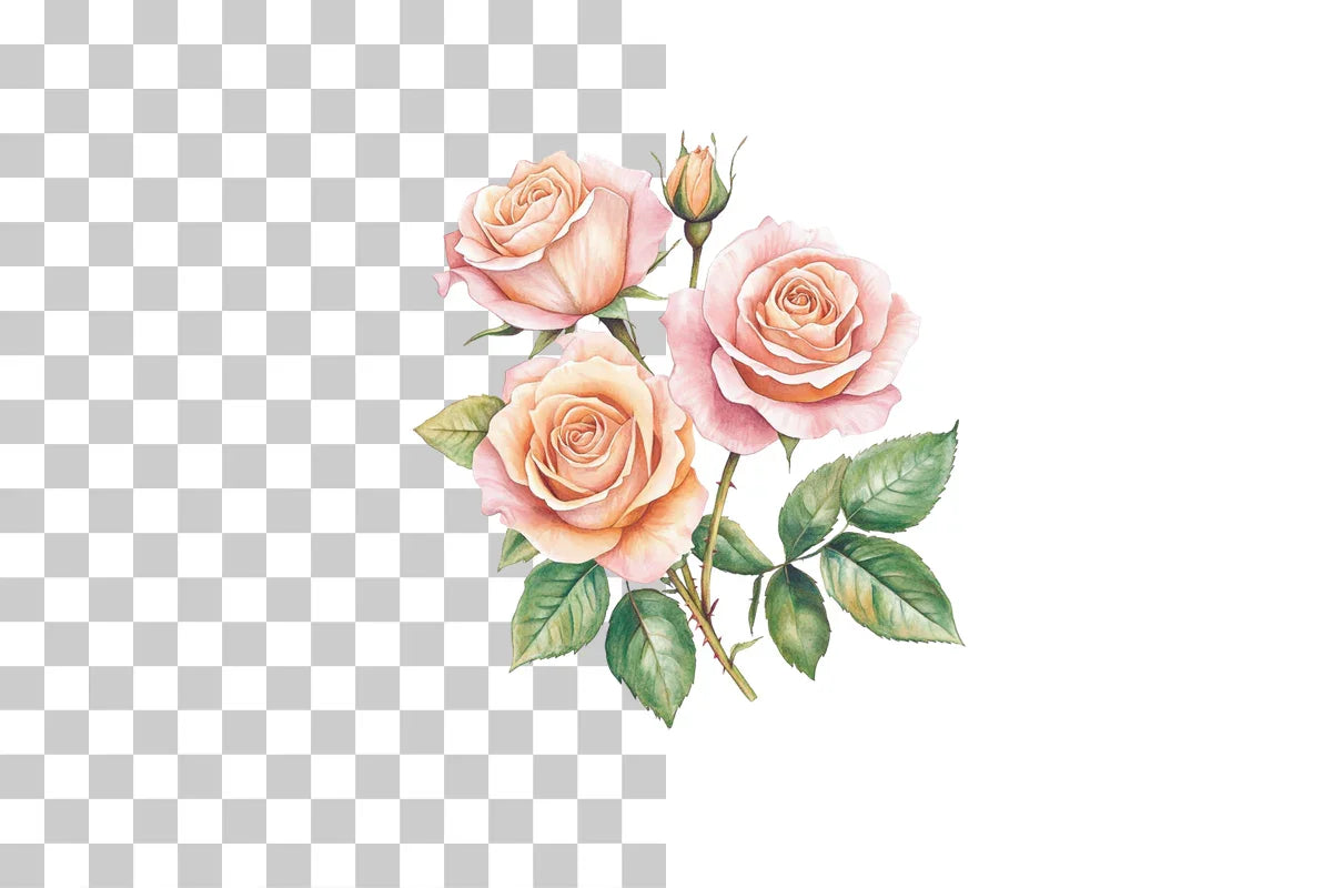 Blooming Beauty Floral Clipart Bundle - CraftNest - Digital Crafting and Art