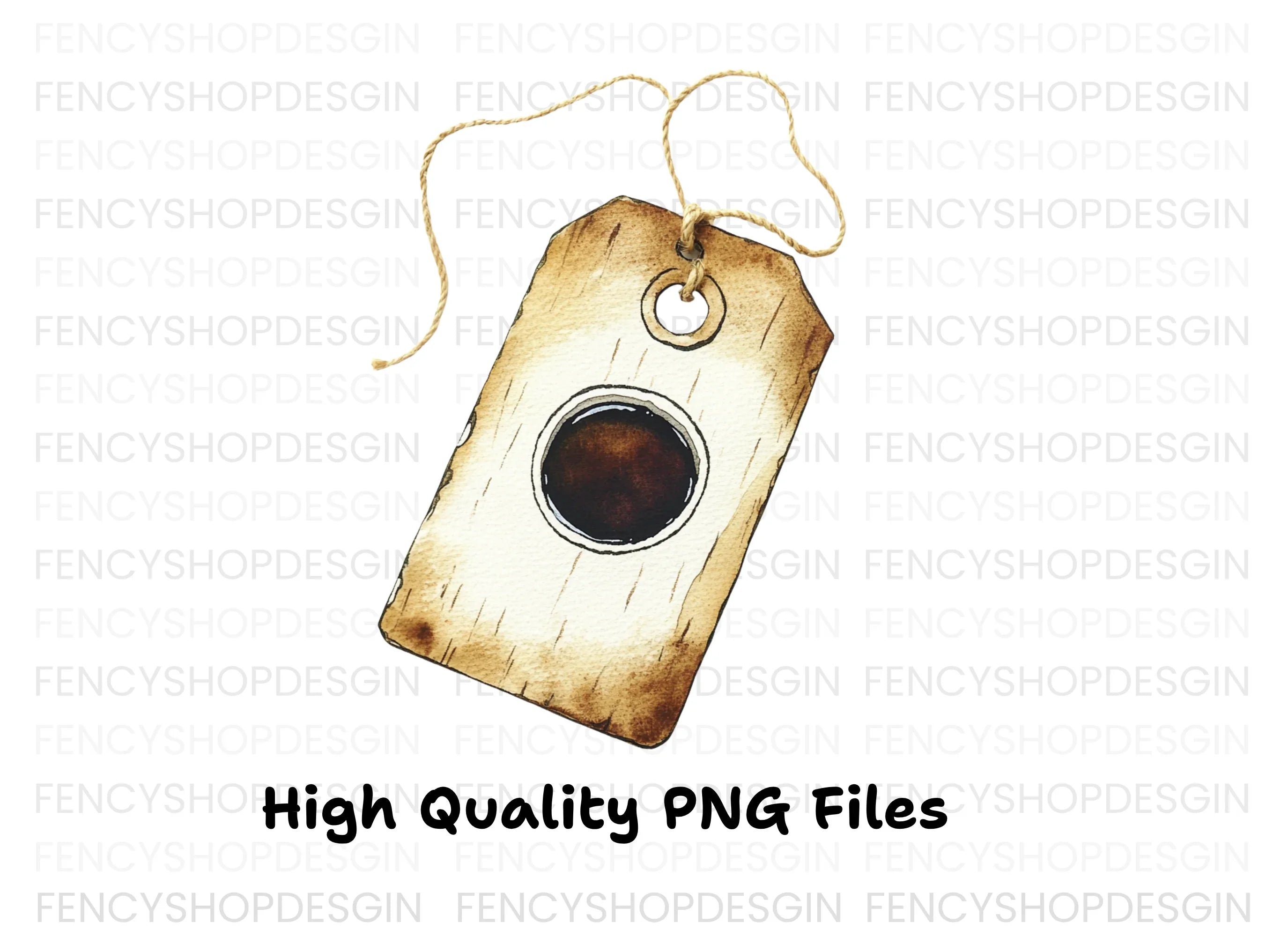 Vintage Tags Rustic Charm Clipart Bundle