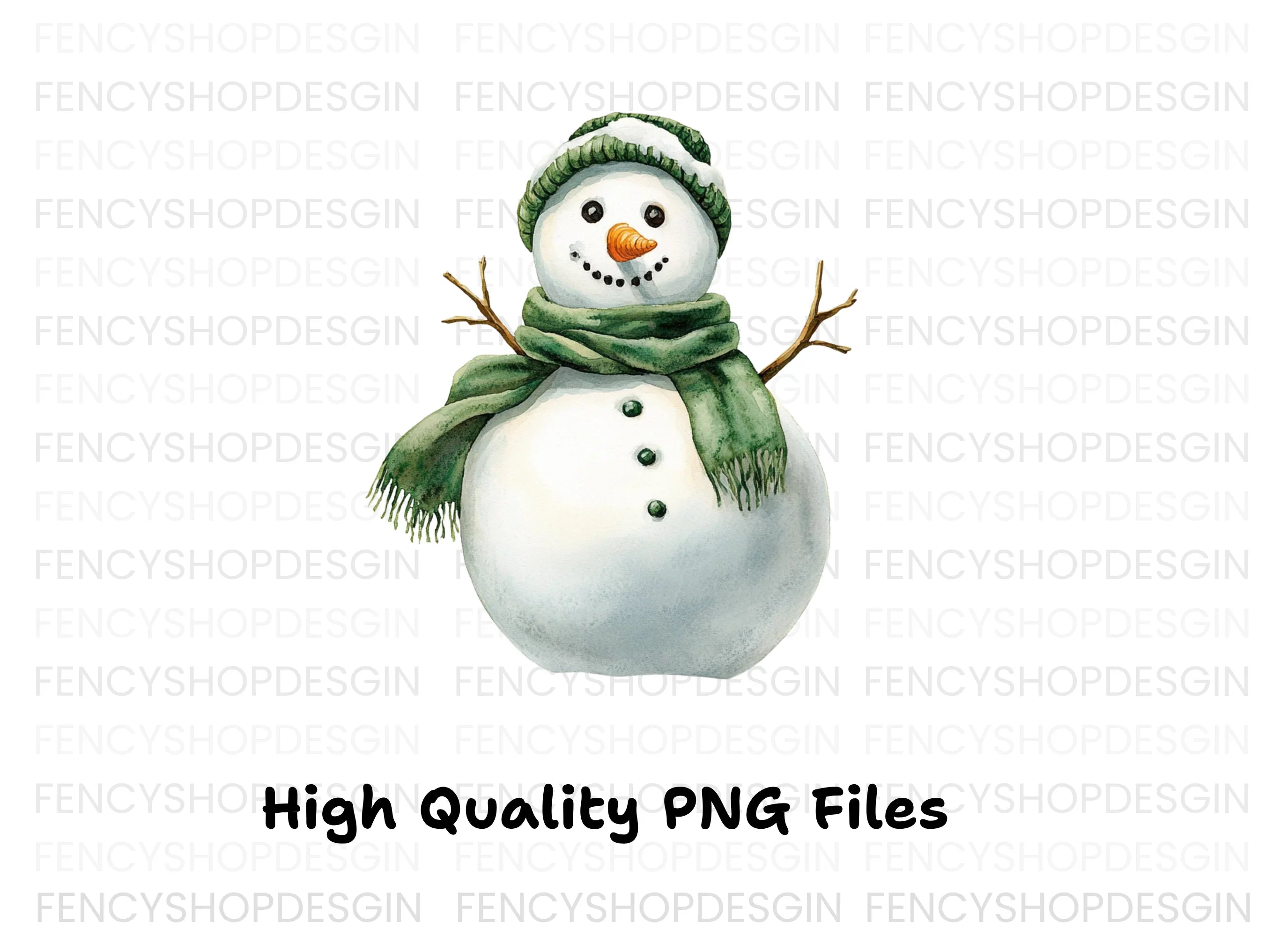 Snowman Clipart Bundle