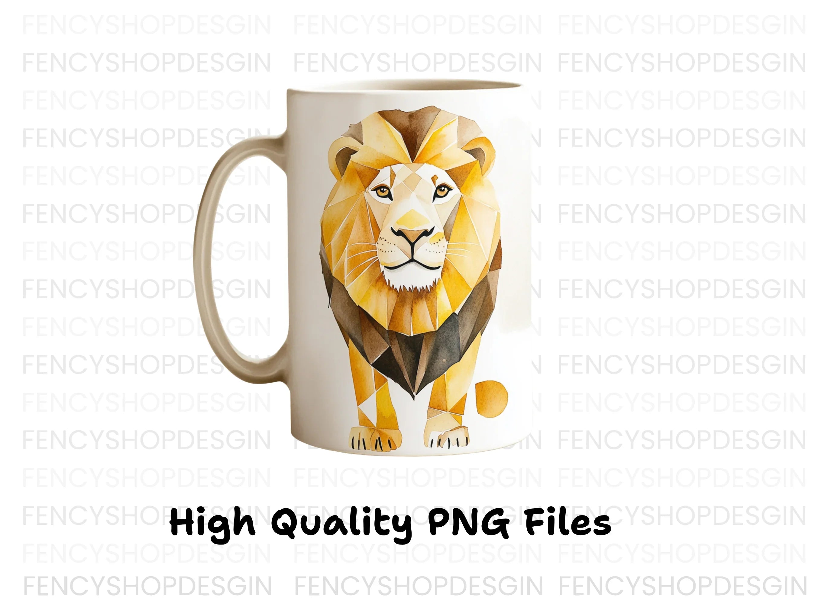 Majestic Lion Designs Clipart Bundle