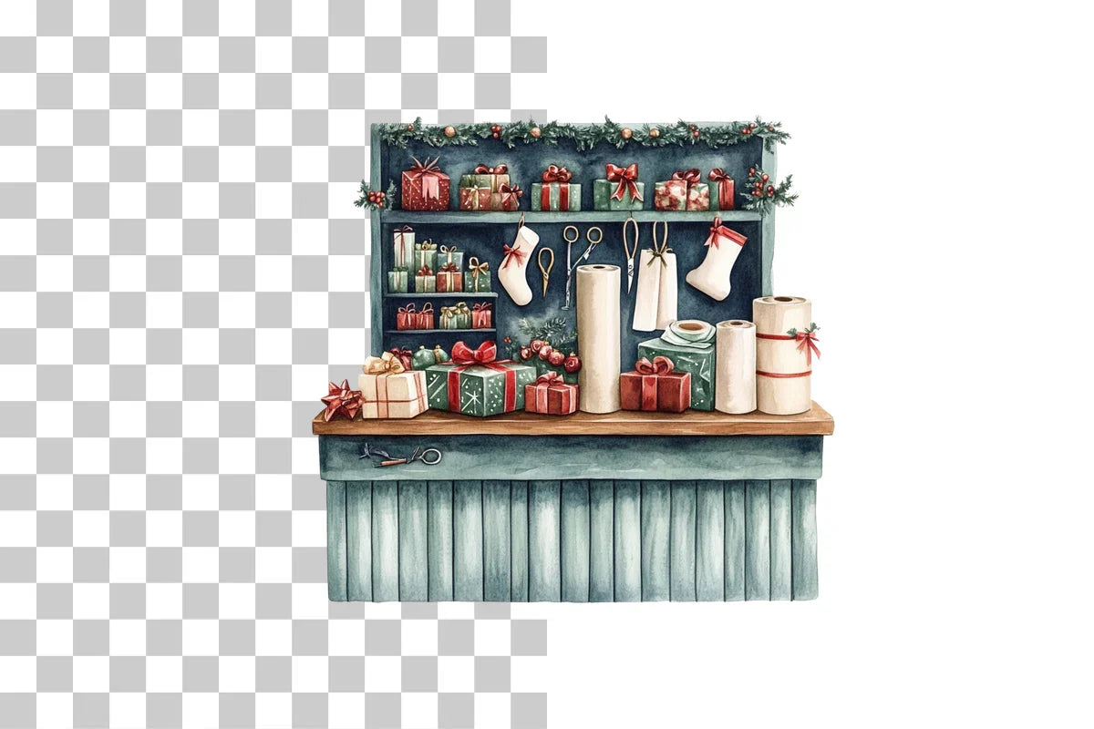 Festive Christmas Crafting & Gift Clipart Bundle - CraftNest - Digital Crafting and Art