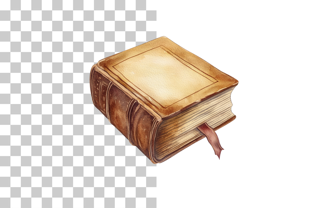 Vintage Book Illustration Clipart Bundle