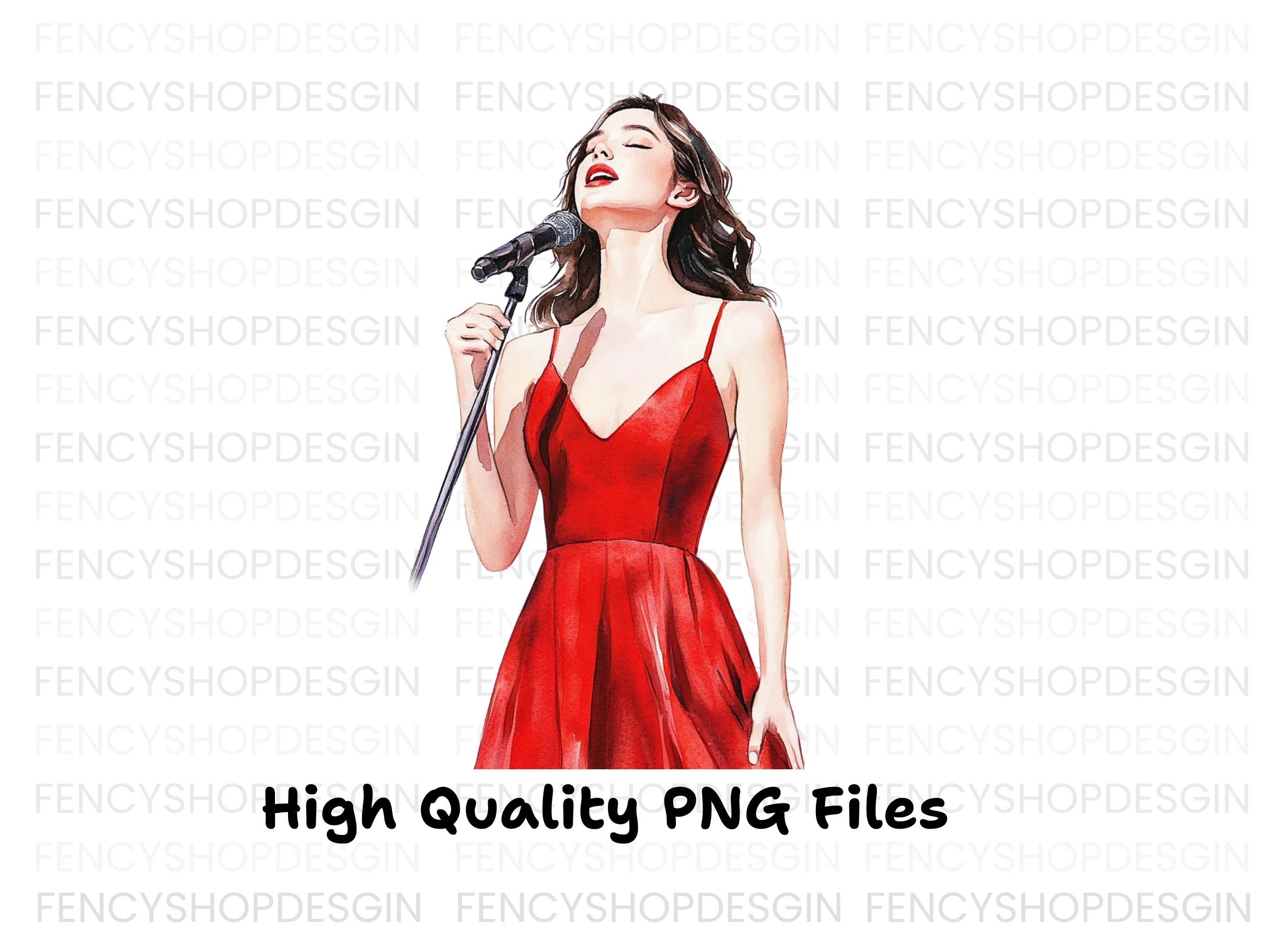 Singer Clipart Bundle