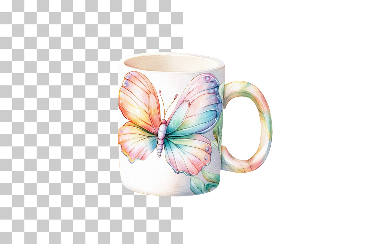 Butterfly Wrap Designs Mug Bundle