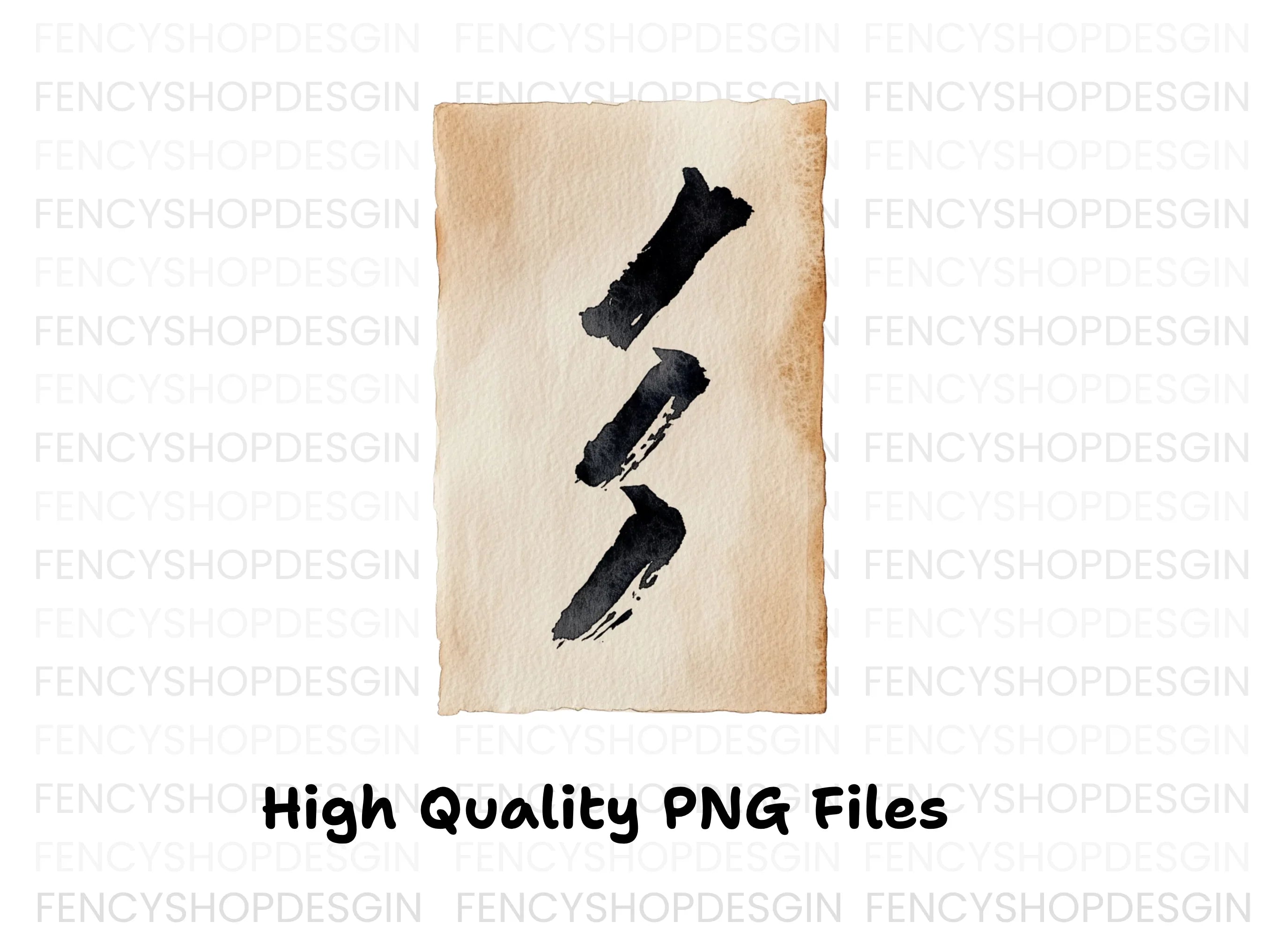 Minimalist Ink Strokes Clipart Bundle