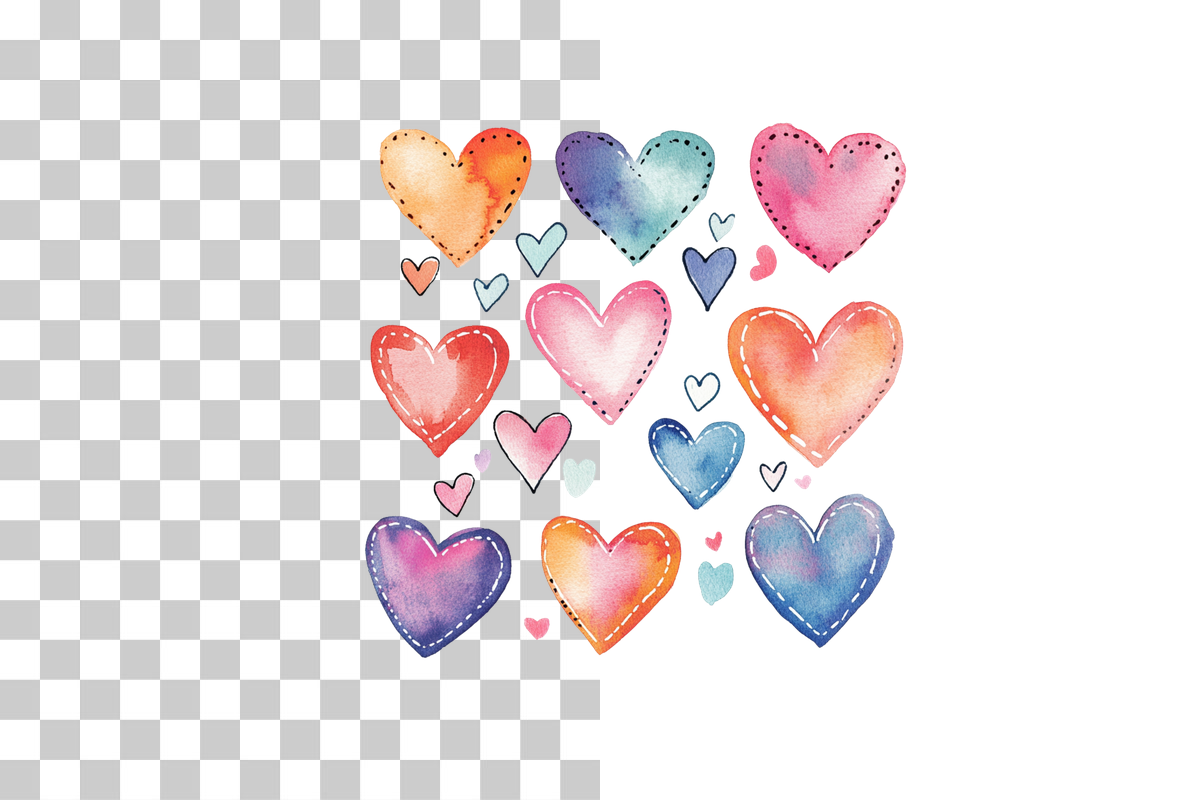 Heart Valentine's Day Clipart Bundle