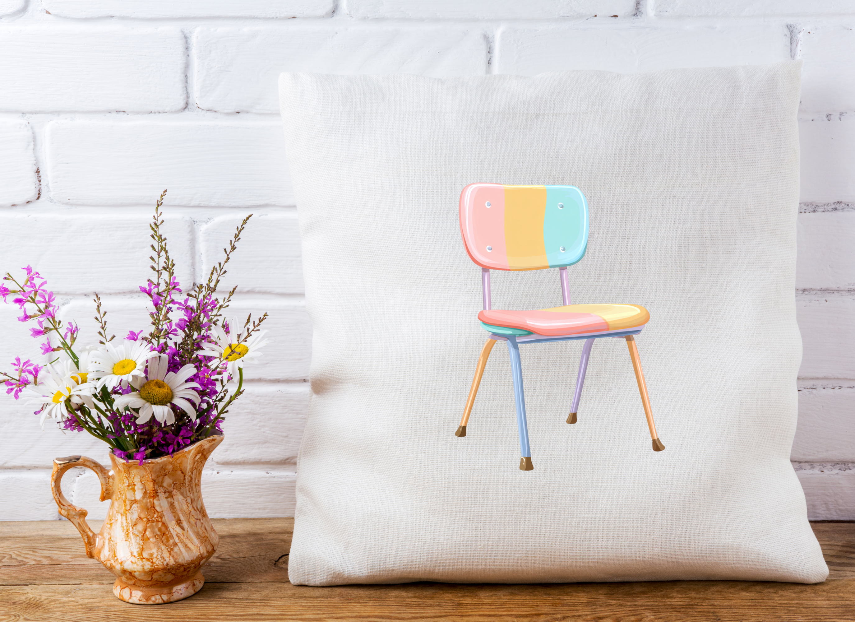 School Chair Clipart Bundle