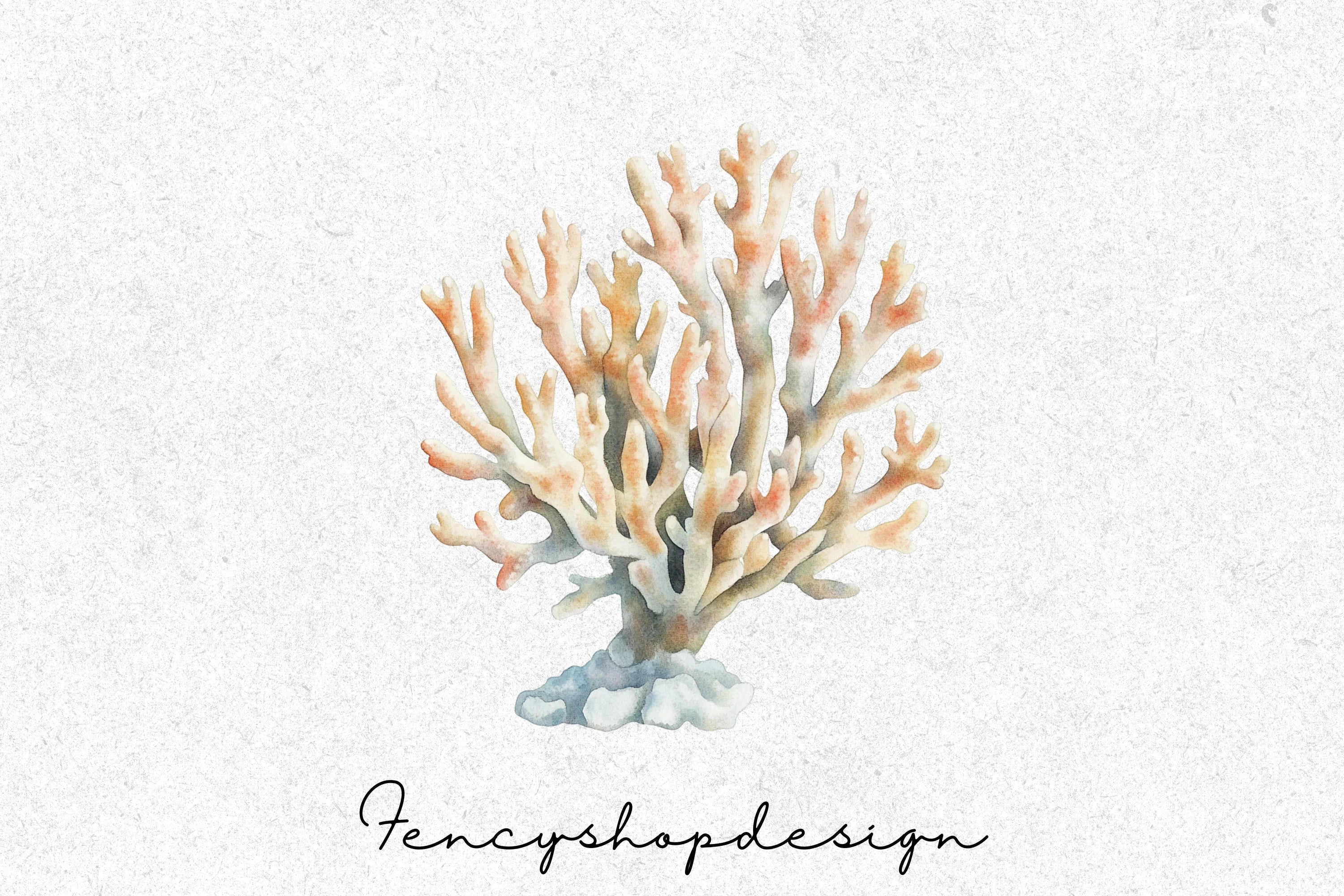 Ocean Coral Reef Clipart Bundle