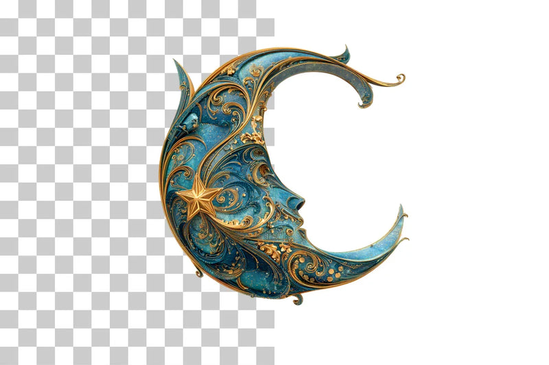 Moon Clipart Bundle - Etb 391 - CraftNest - Digital Crafting and Art