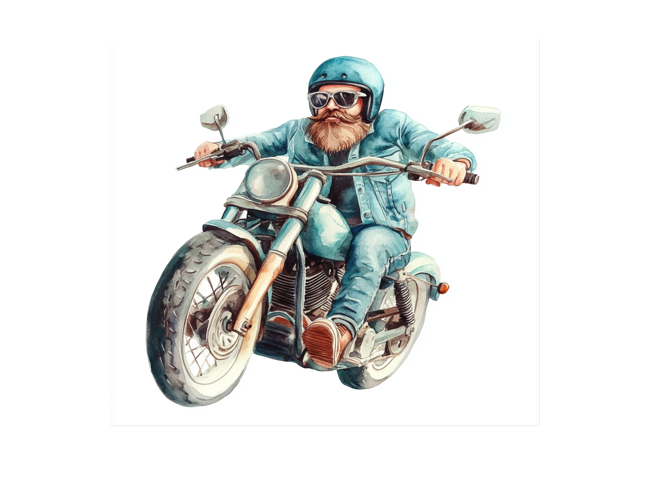 Bikers Clipart Bundle