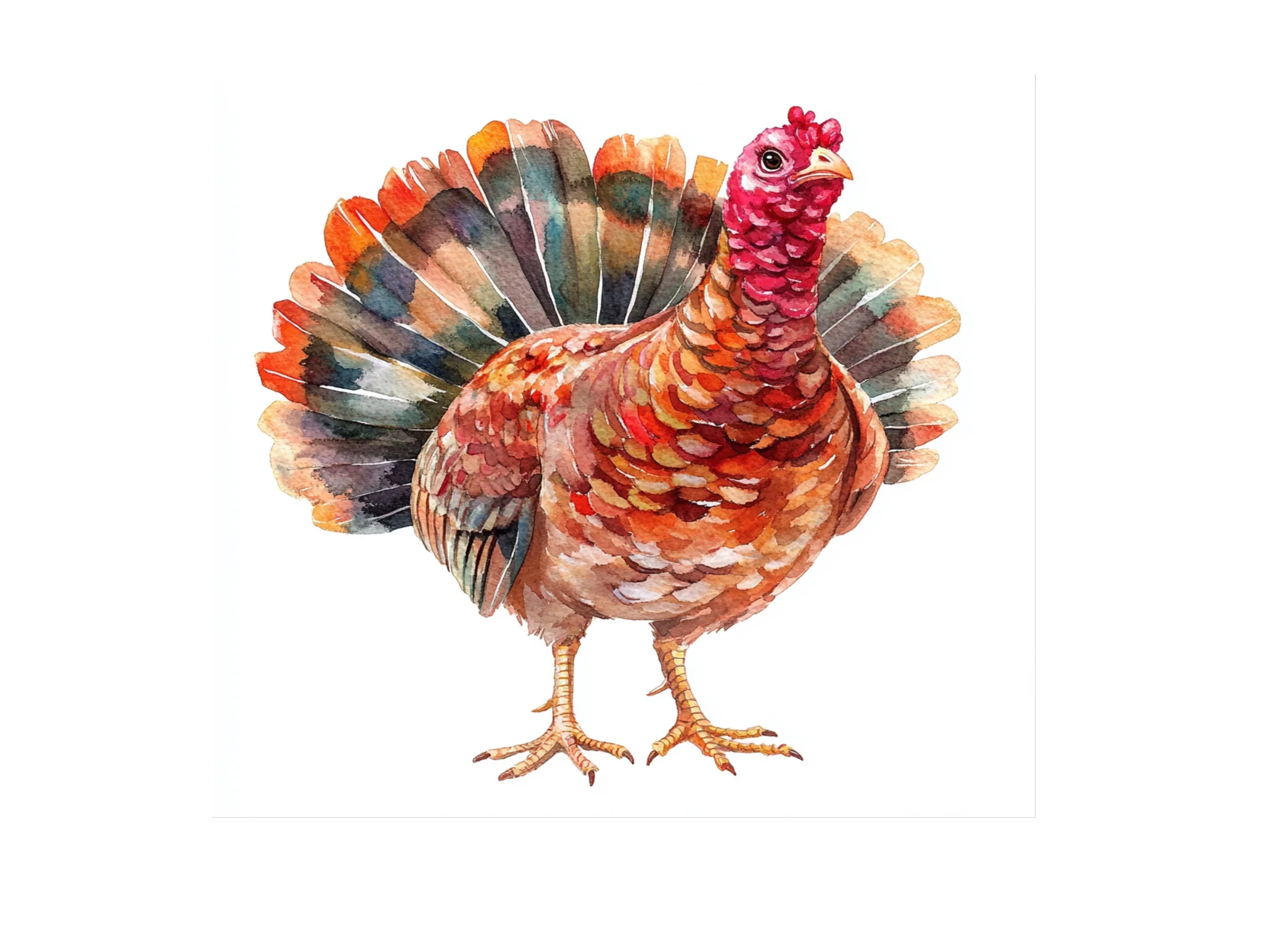Thanksgiving Turkey Clipart Bundle