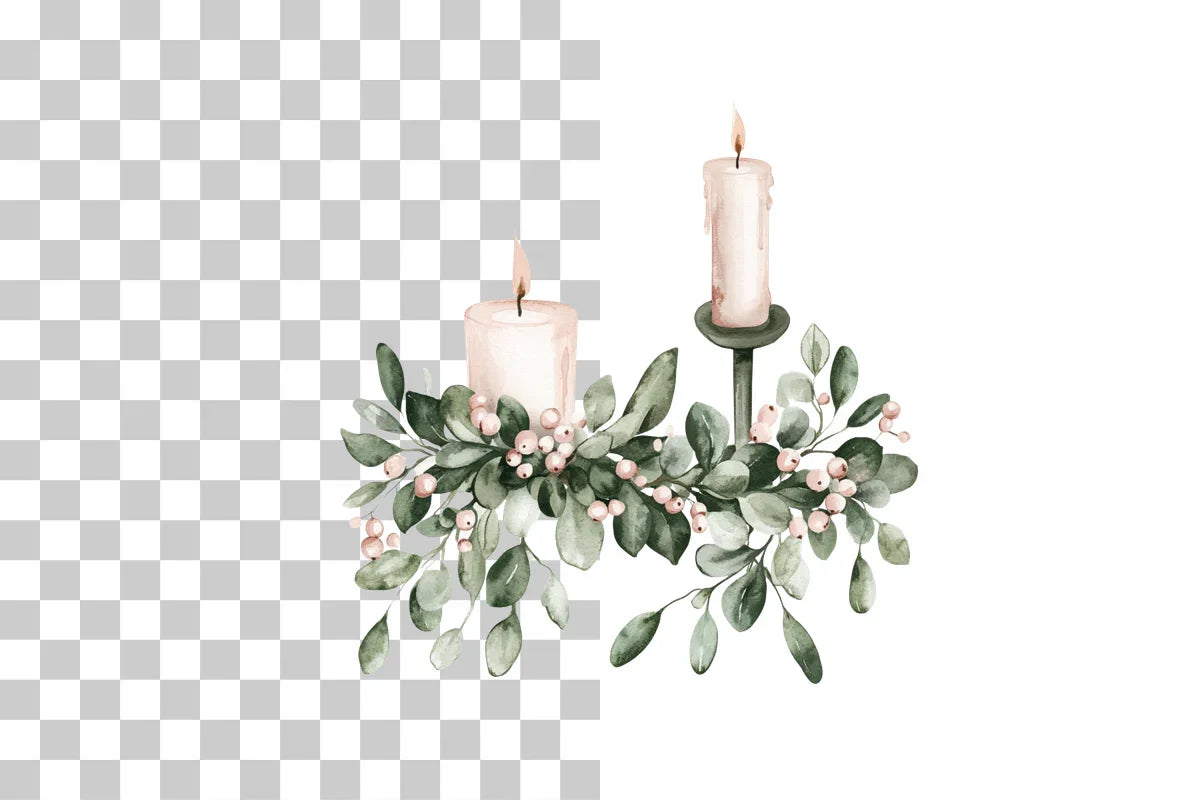 Candle Clipart Bundle Collection - CraftNest - Digital Crafting and Art