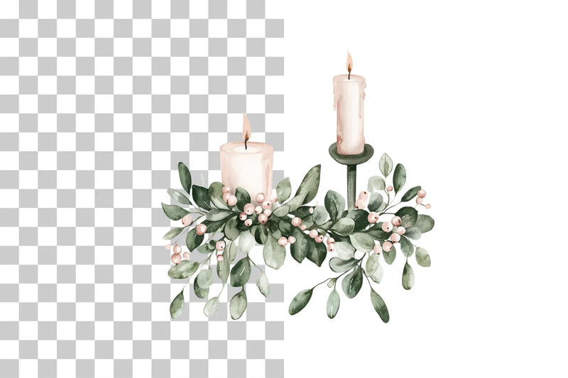 Candle Clipart Bundle Collection - CraftNest - Digital Crafting and Art