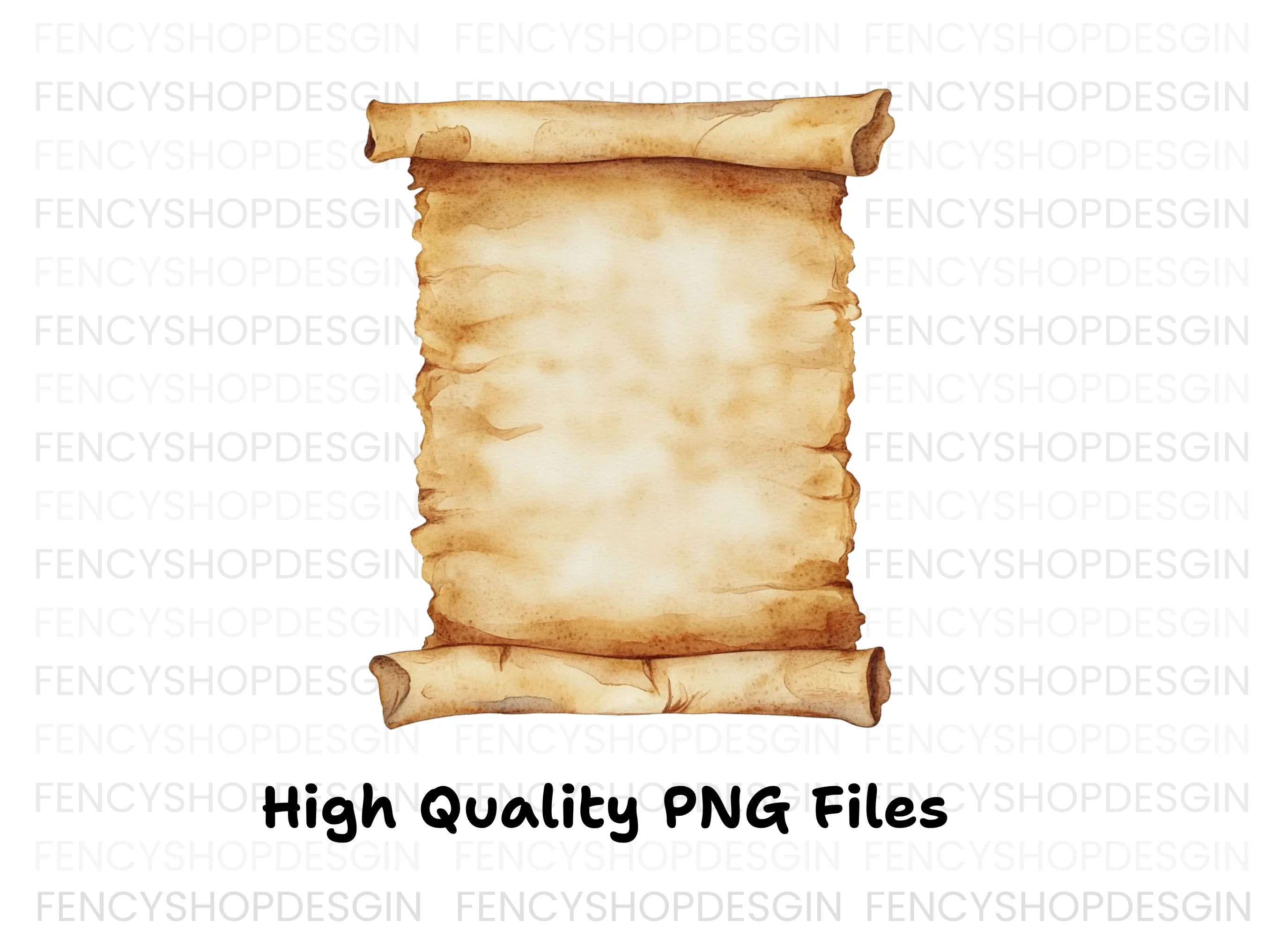 Vintage Scroll Clipart Bundle