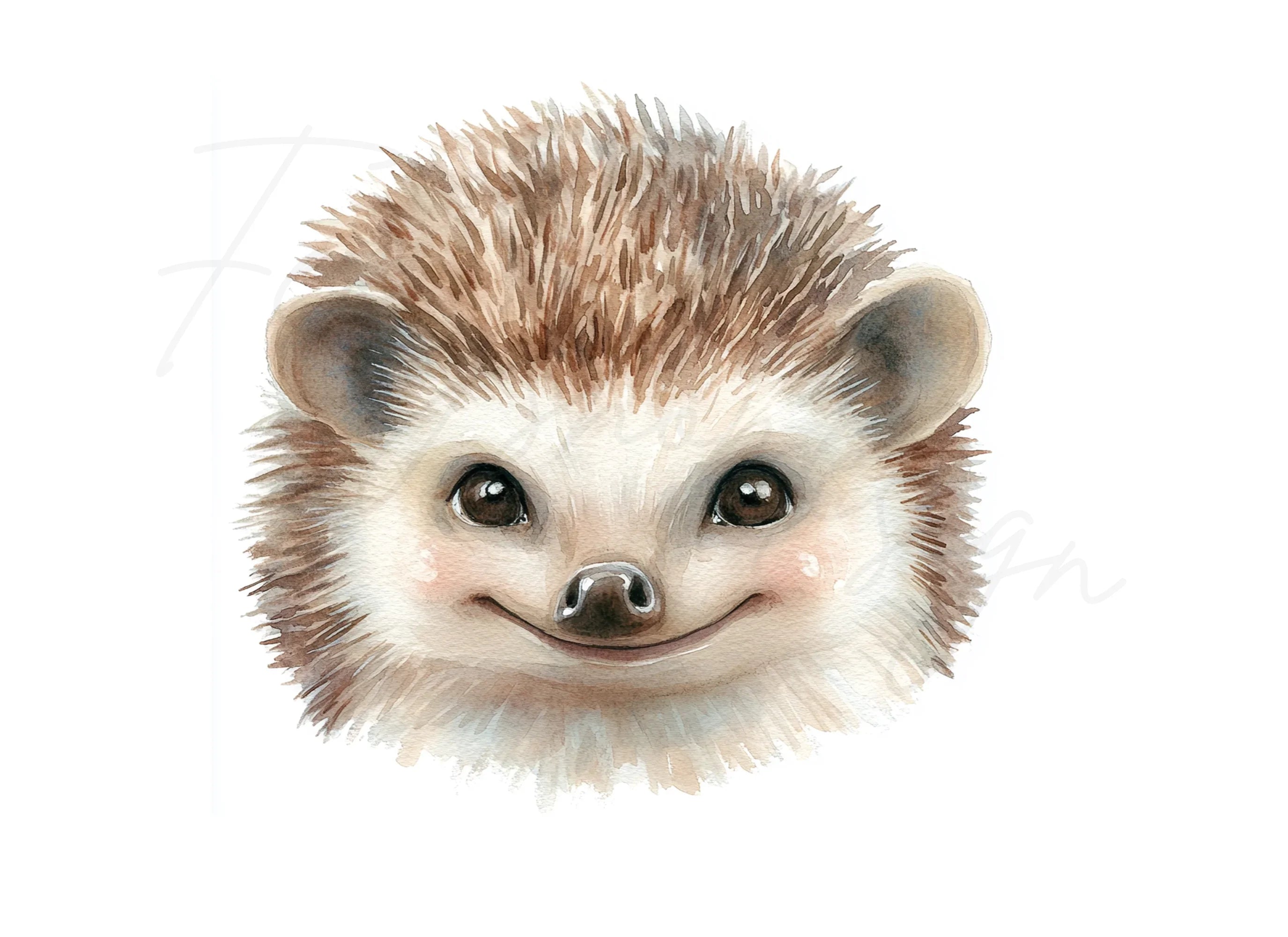 Cute Hedgehog Clipart Bundle