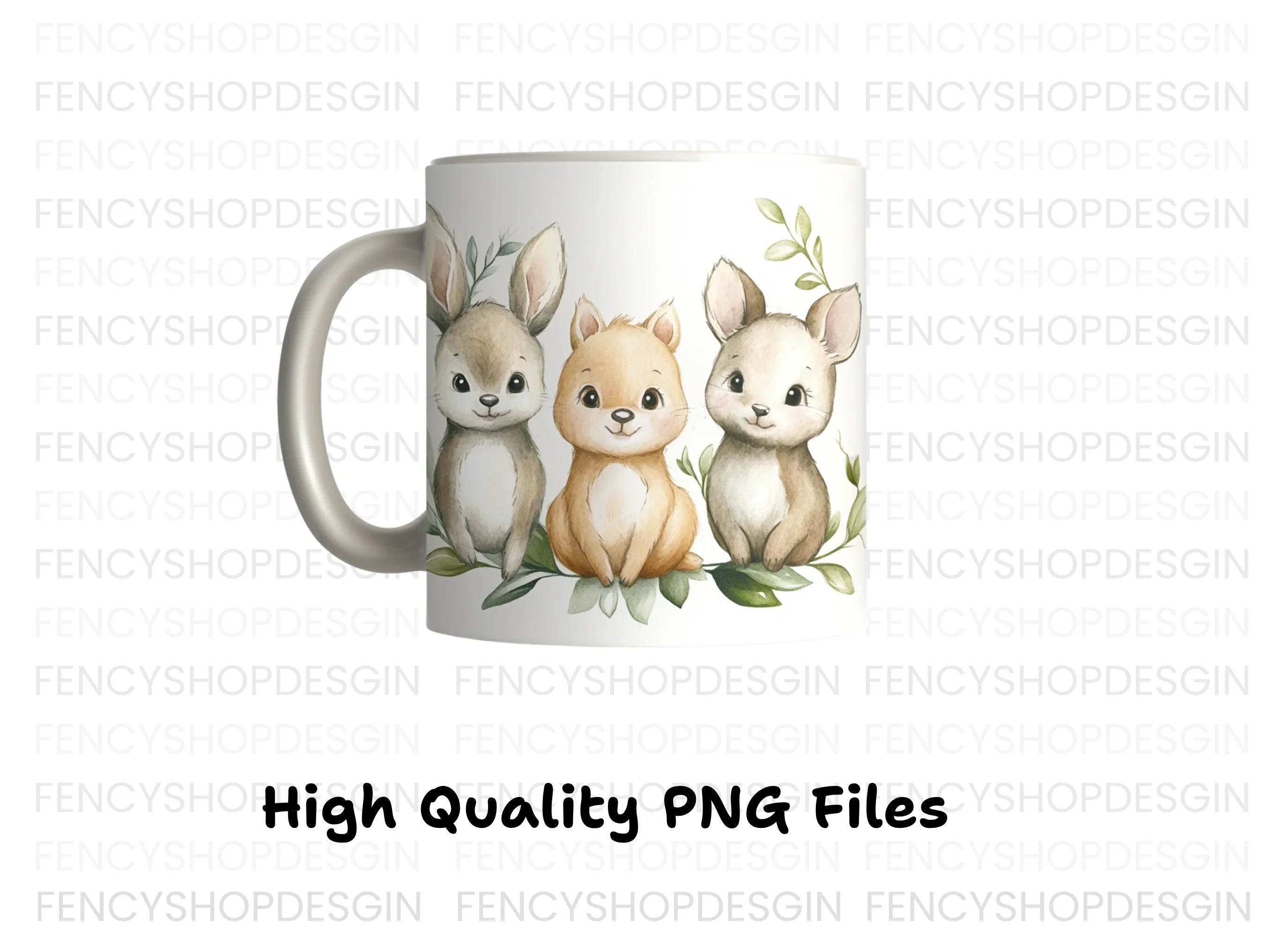 Forest Friends Animal Clipart Bundle
