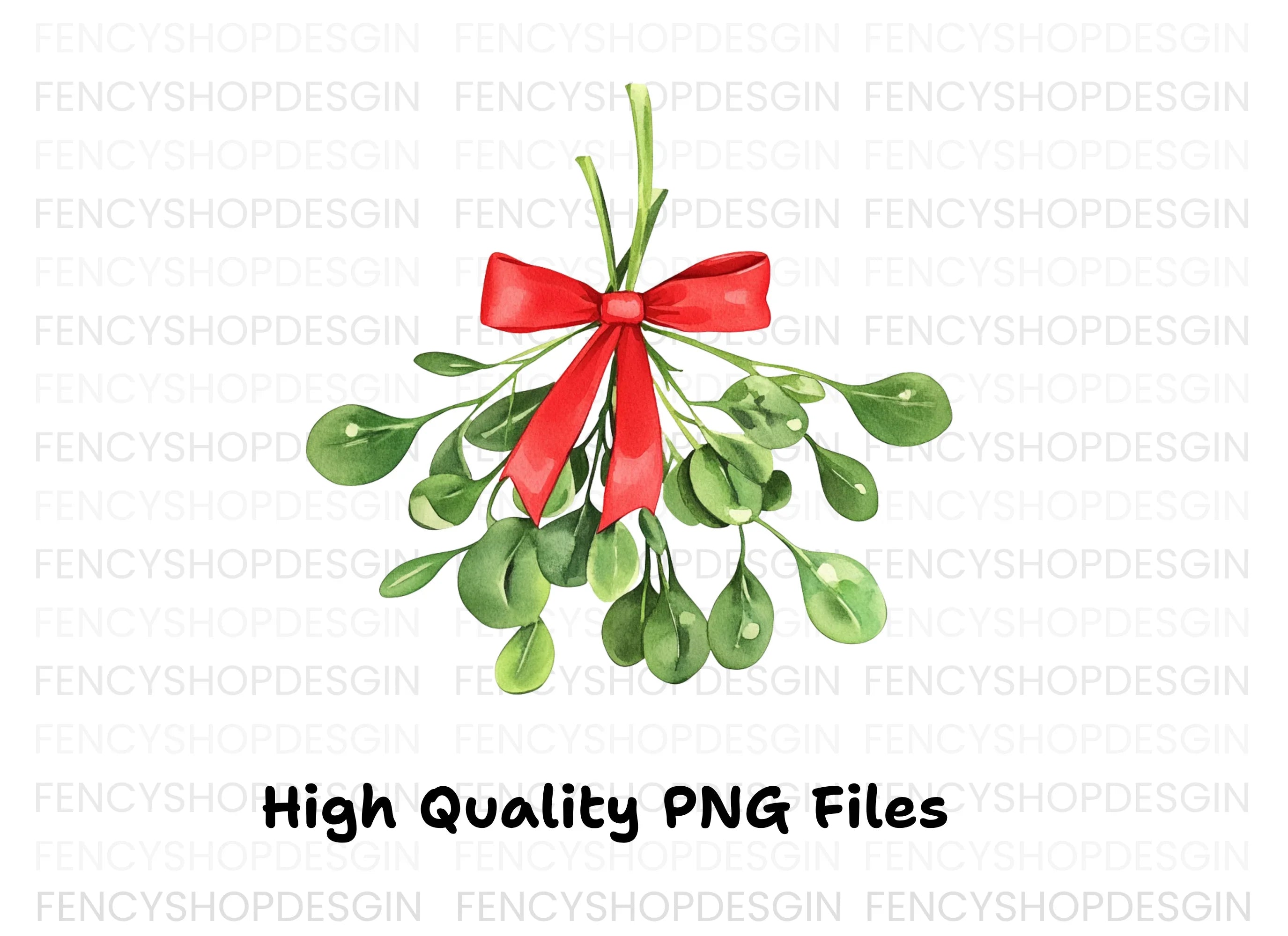 Mistletoe Clipart Bundle
