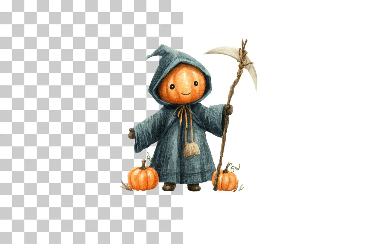 Halloween Death Clipart Bundle - CraftNest - Digital Crafting and Art