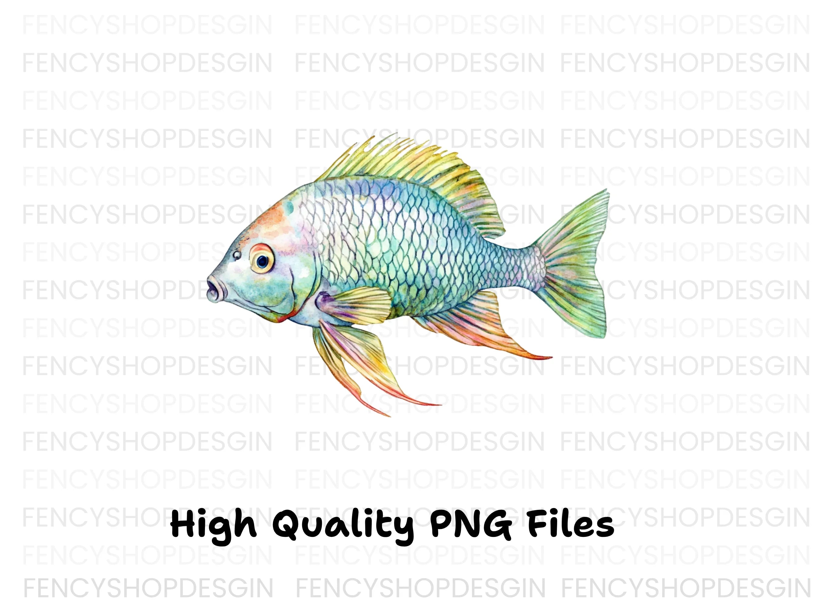 Vibrant Fish Clipart Bundle