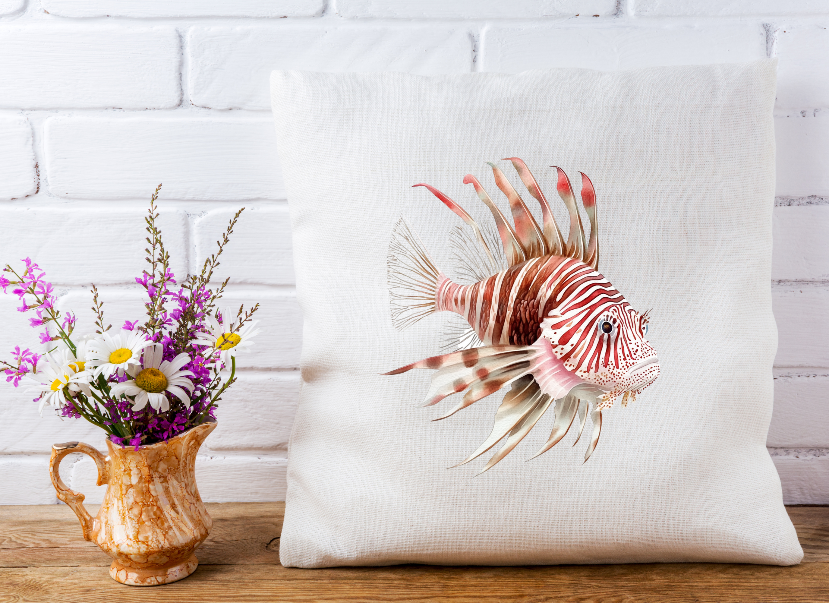 Vibrant Lionfish Ocean Clipart Bundle - CraftNest - Digital Crafting and Art
