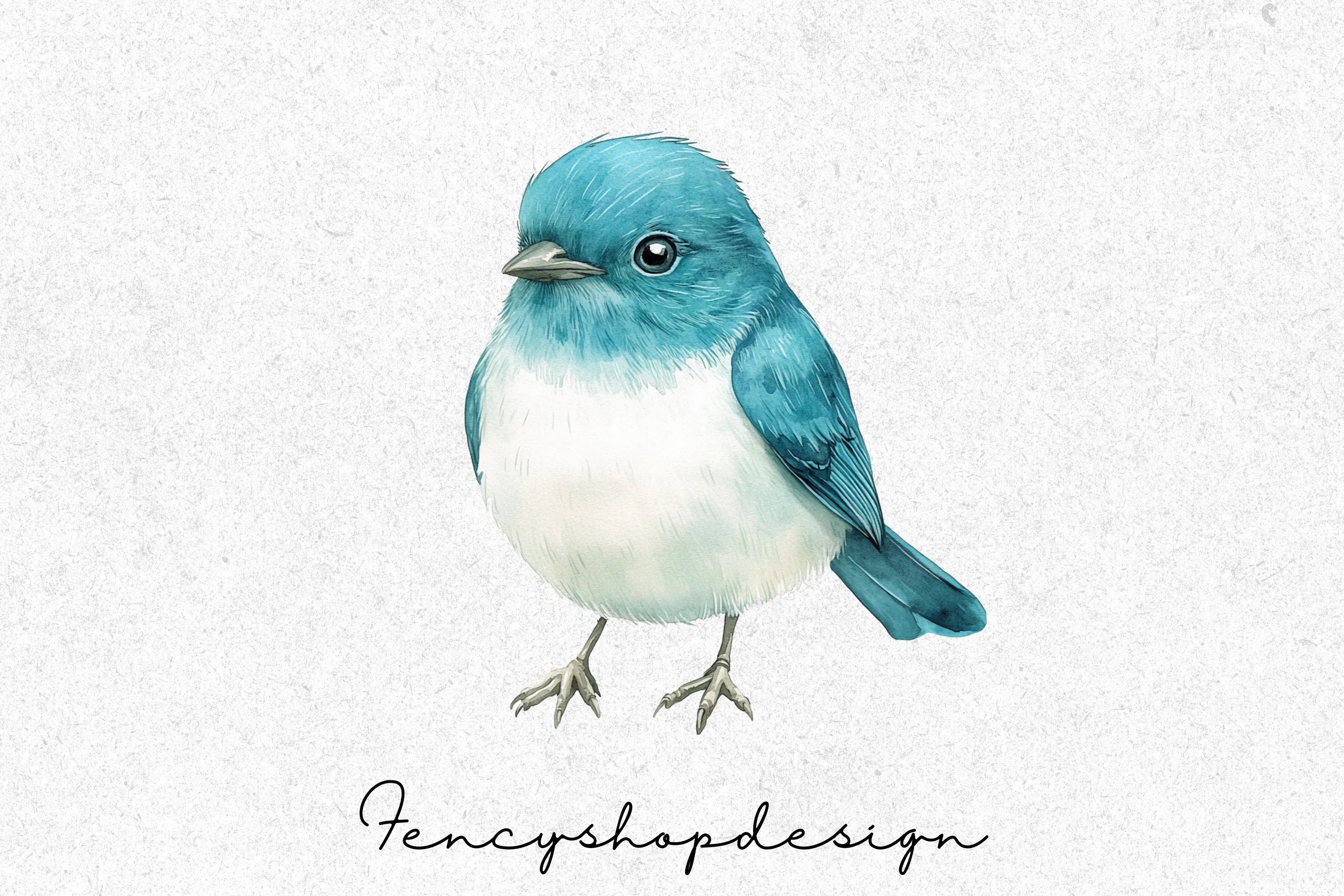 Blue Bird Clipart Bundle