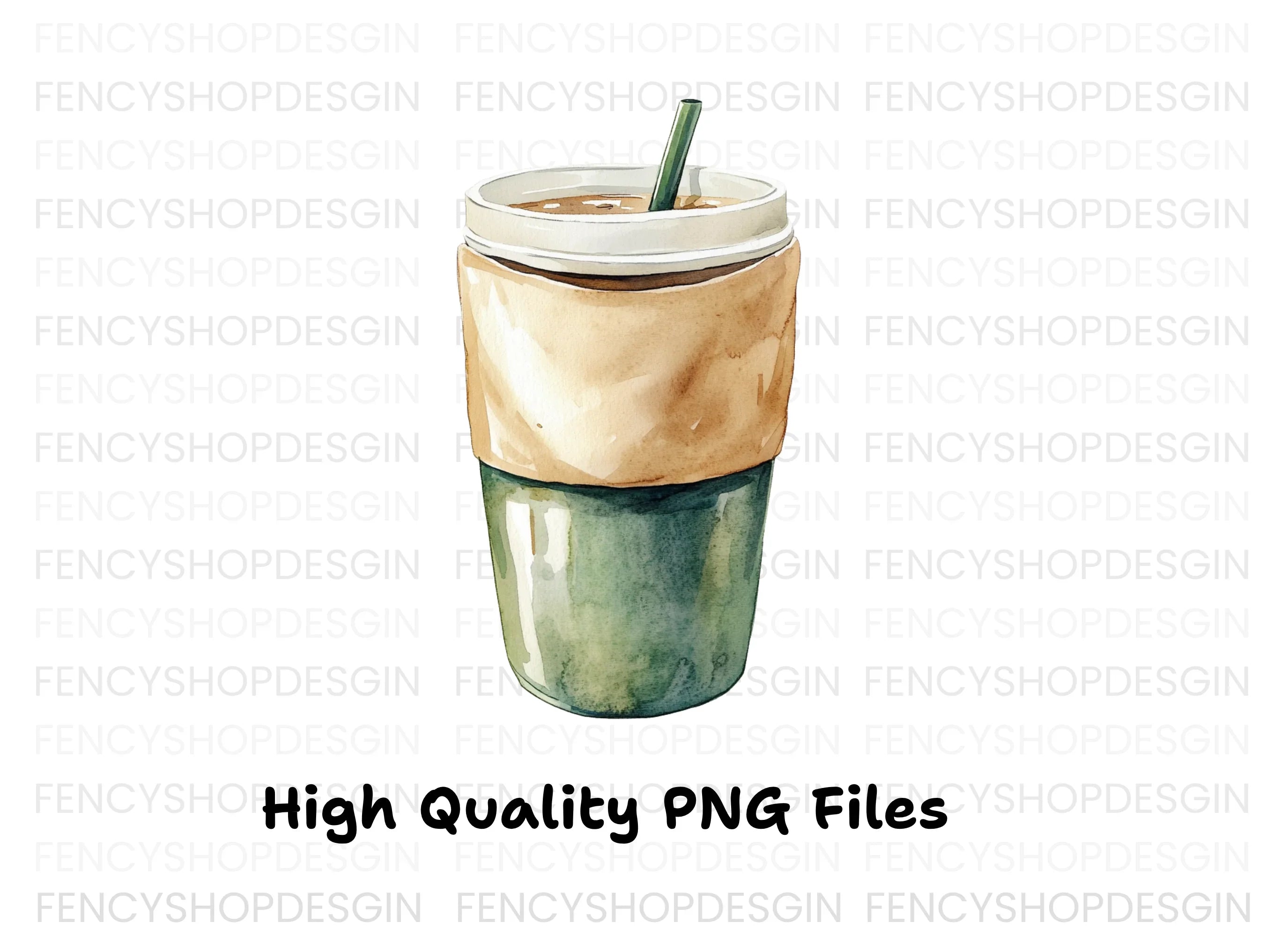 Coffee Cup Clipart Bundle
