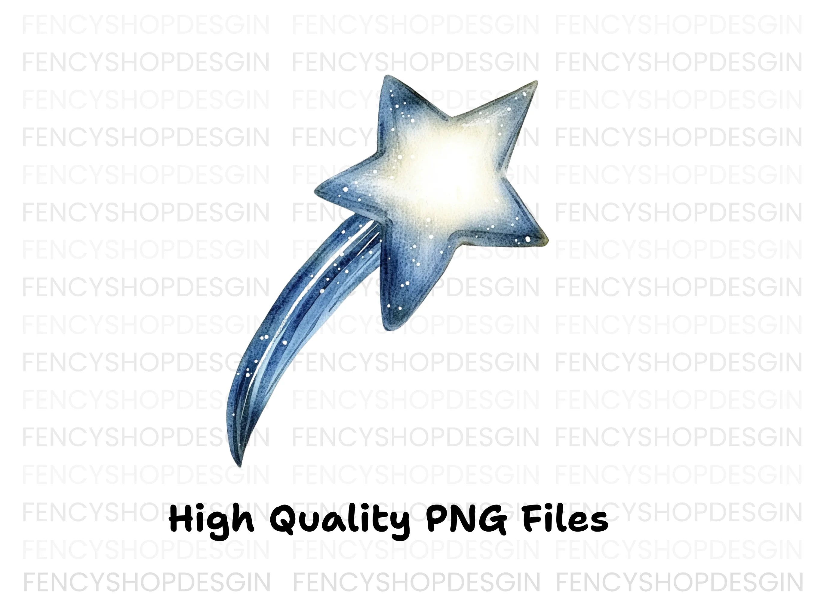 Shooting Stars Clipart Bundle