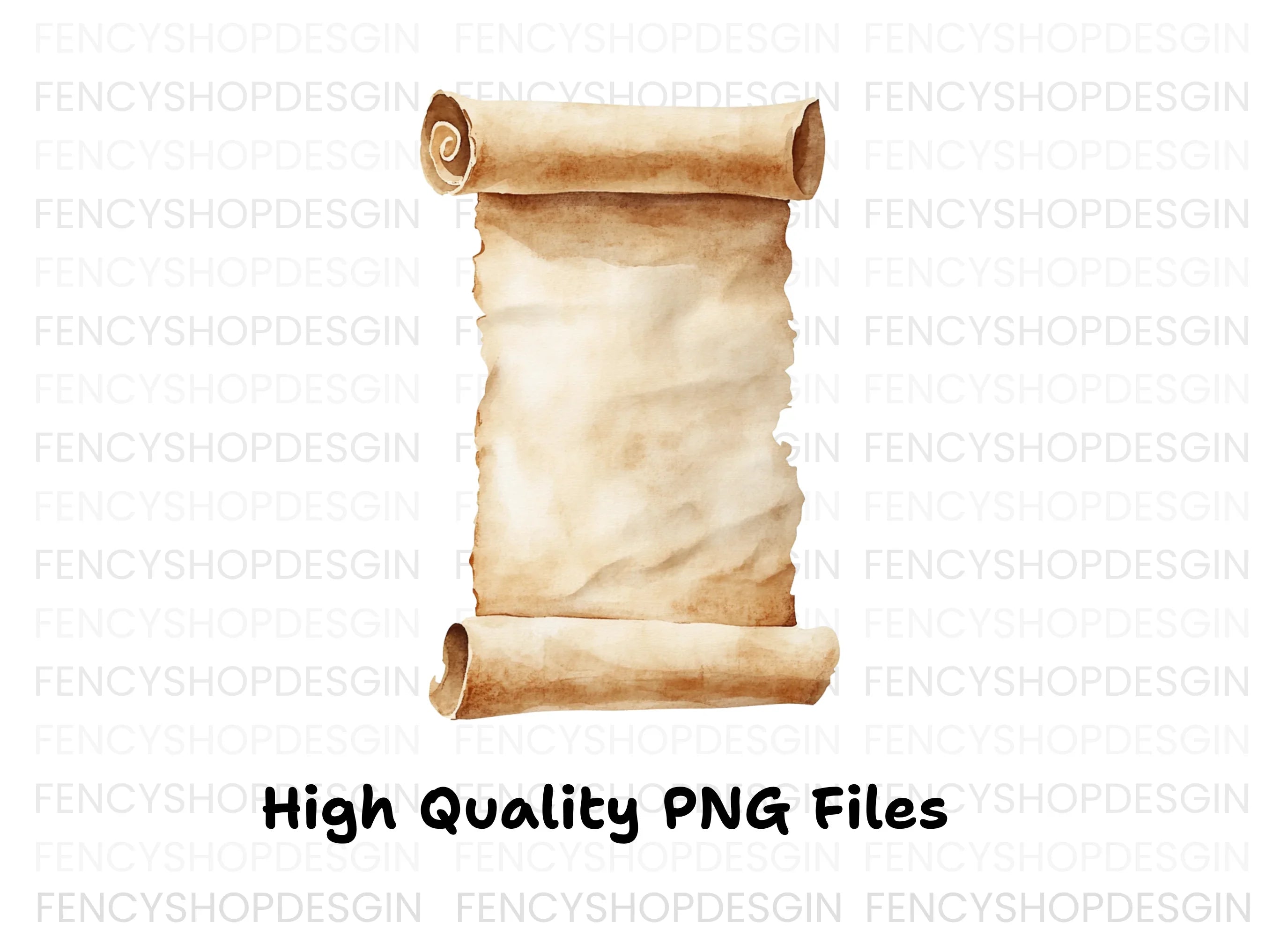 Vintage Scroll Clipart Bundle