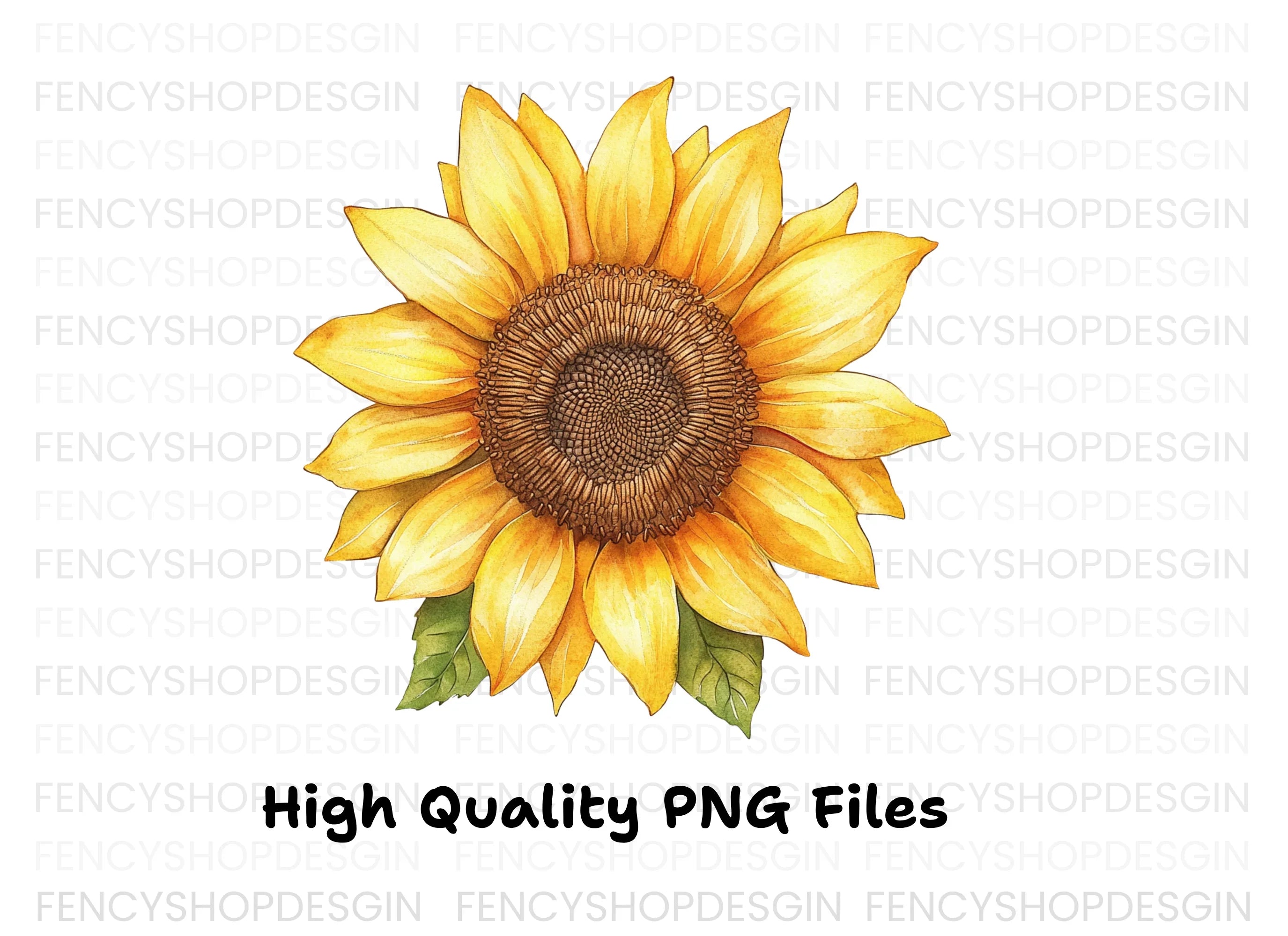 Vibrant Sunflower Clipart Bundle