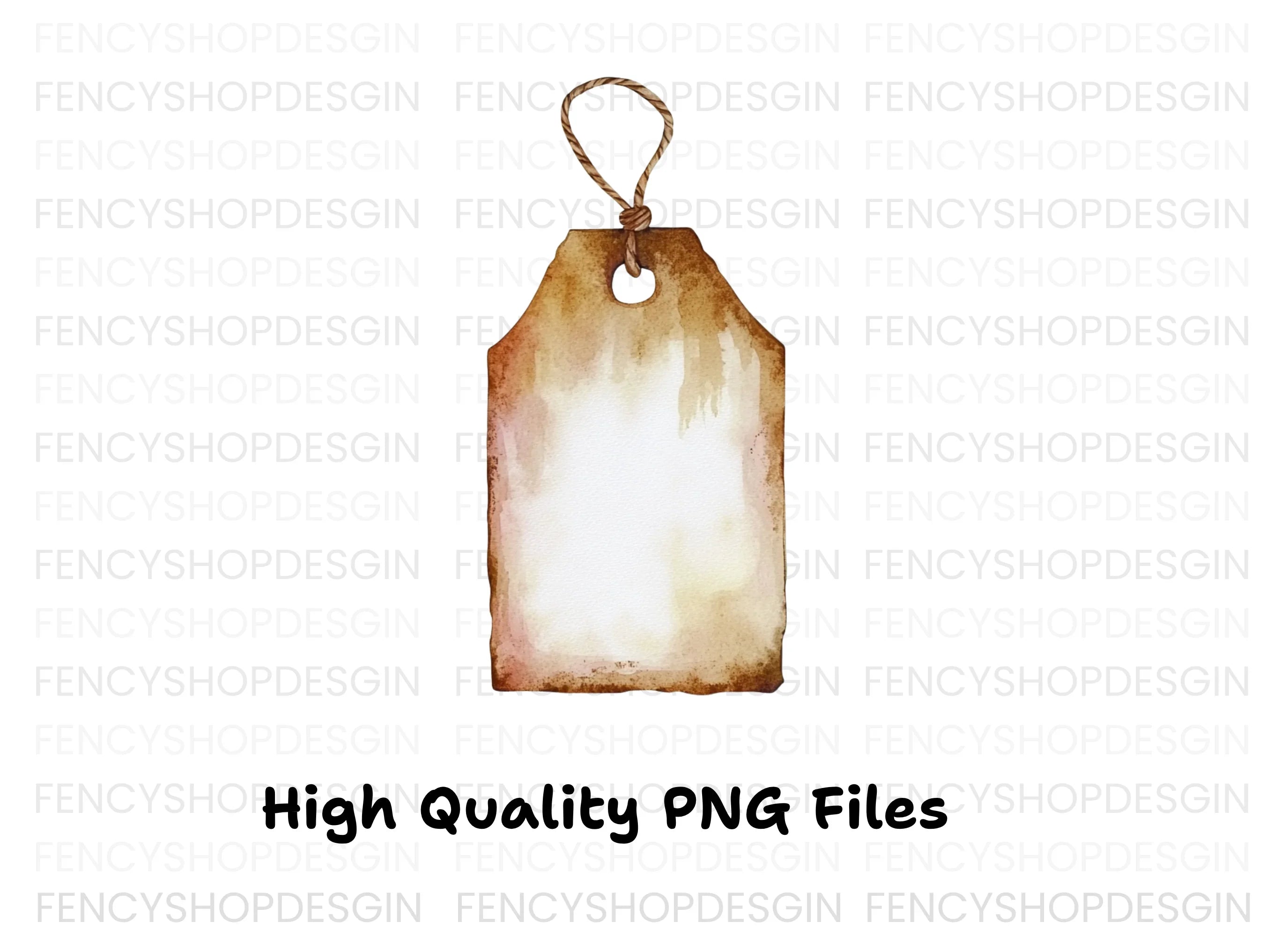 Vintage Tags Clipart Bundle