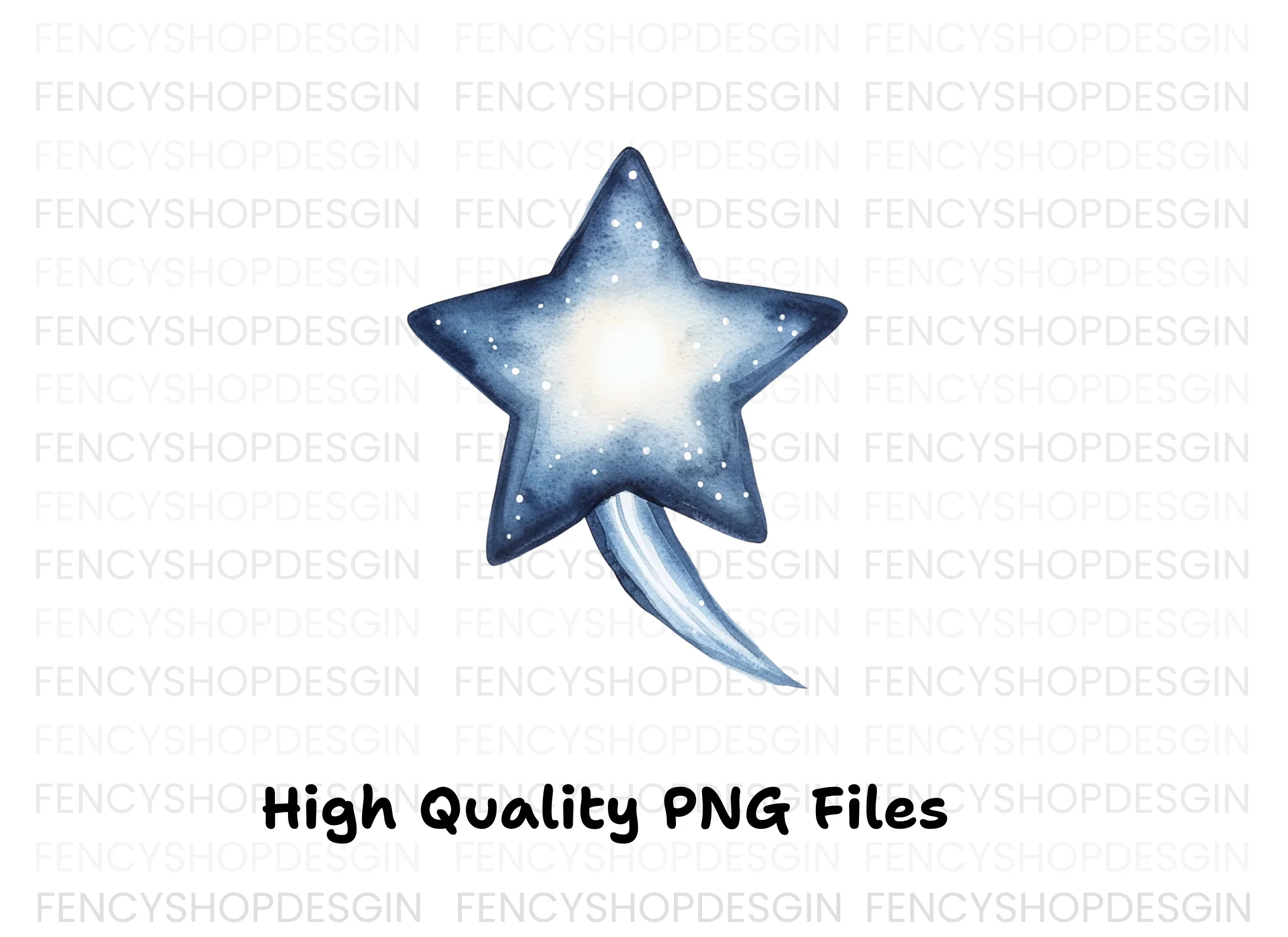 Shooting Star Clipart Bundle