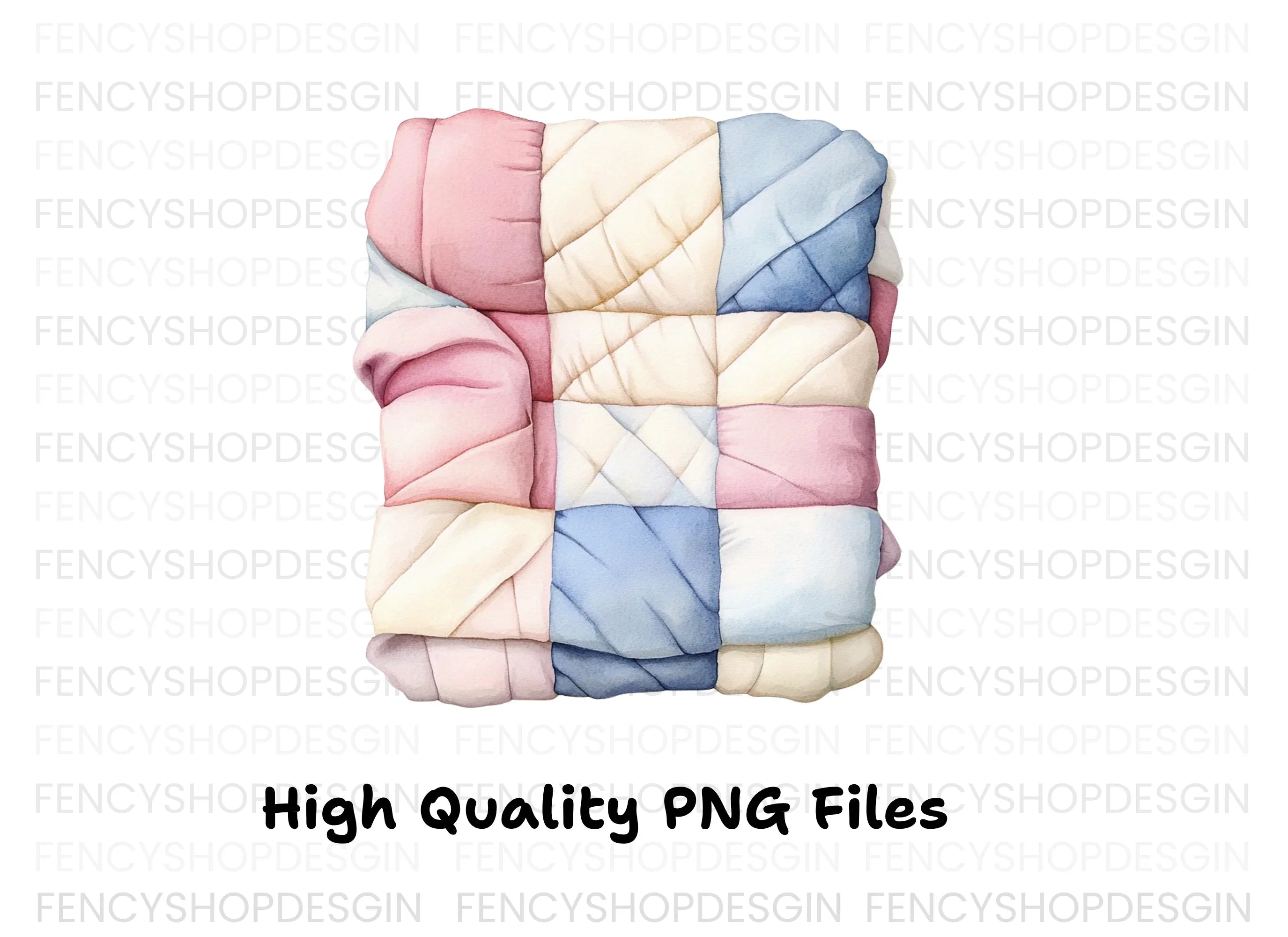 Patchwork Quilt Clipart Bundle