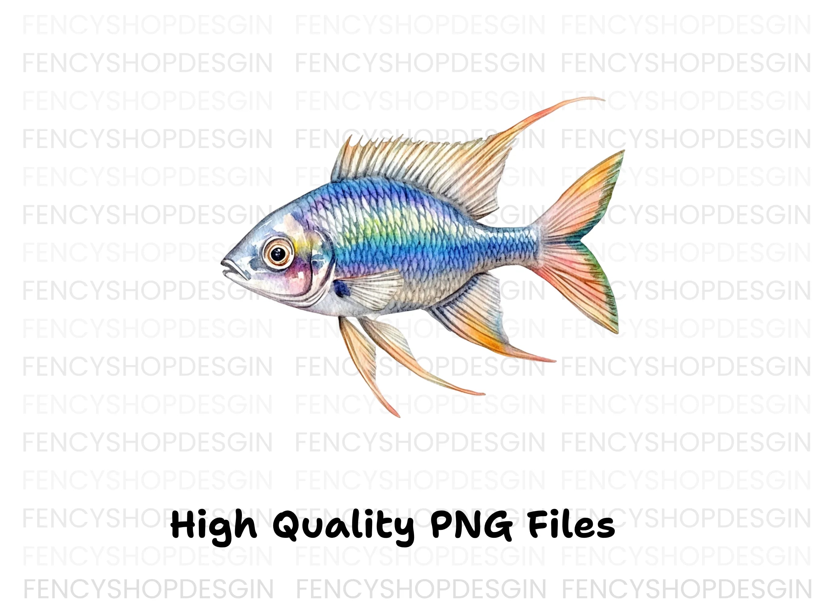 Vibrant Fish Clipart Bundle
