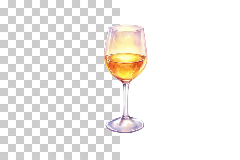 Sunset Wine Glass Clipart Bundle - CraftNest - Digital Crafting and Art