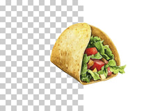 Taco Mexican Food Illustration Clipart Bundle - CraftNest - Digital Crafting and Art