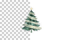 Musical Christmas Tree Concept Clipart Bundle - CraftNest - Digital Crafting and Art