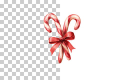 Candy Cane and Bow Clipart Bundle - CraftNest - Digital Crafting and Art