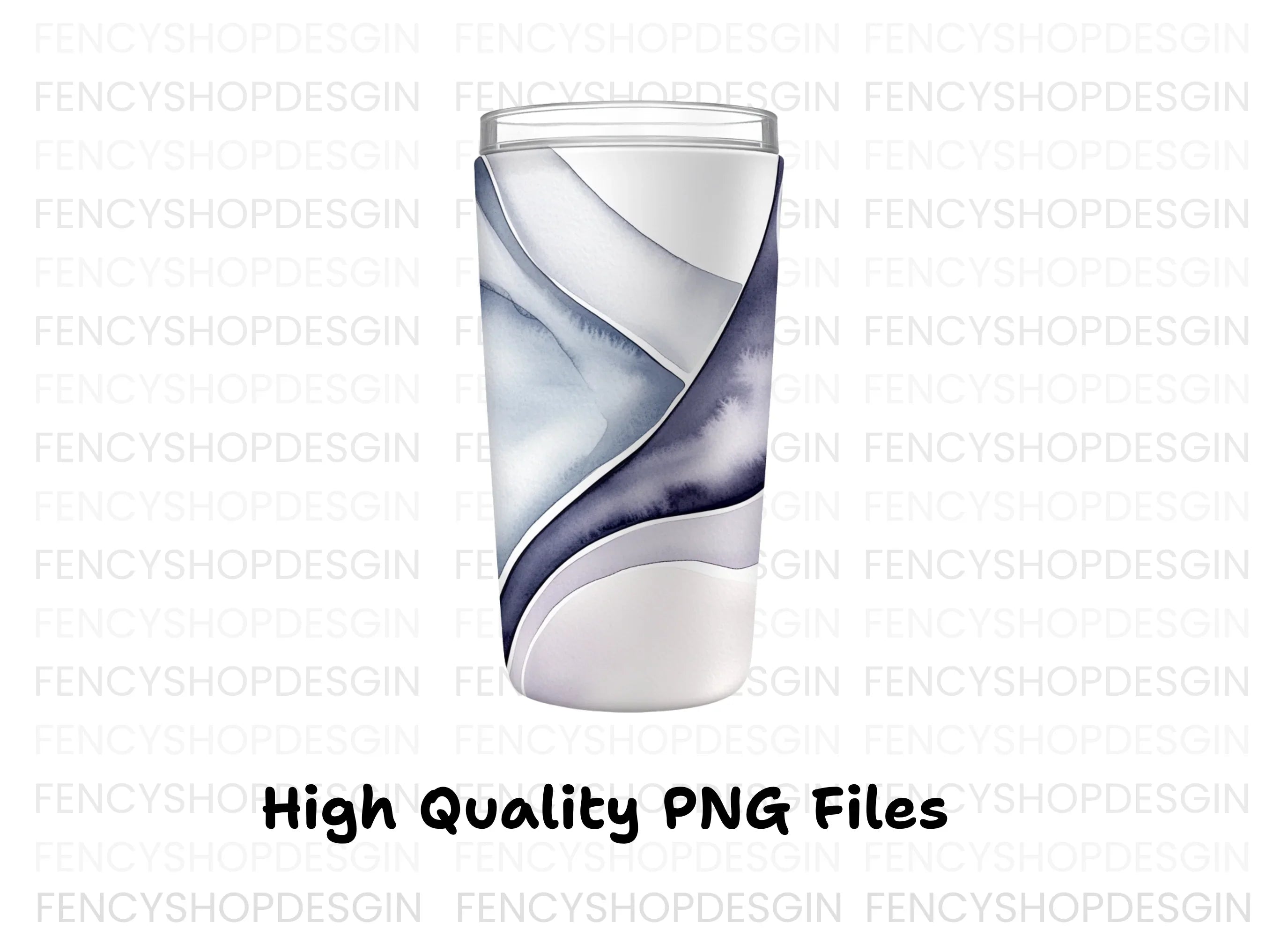 Abstract Tumbler Clipart Bundle