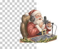 Santa Claus Festive Fun Activities Clipart Bundle - CraftNest - Digital Crafting and Art
