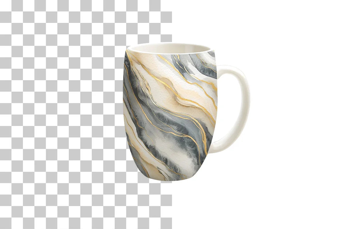 Marble Effect Design Mug Wrap Bundle - CraftNest - Digital Crafting and Art